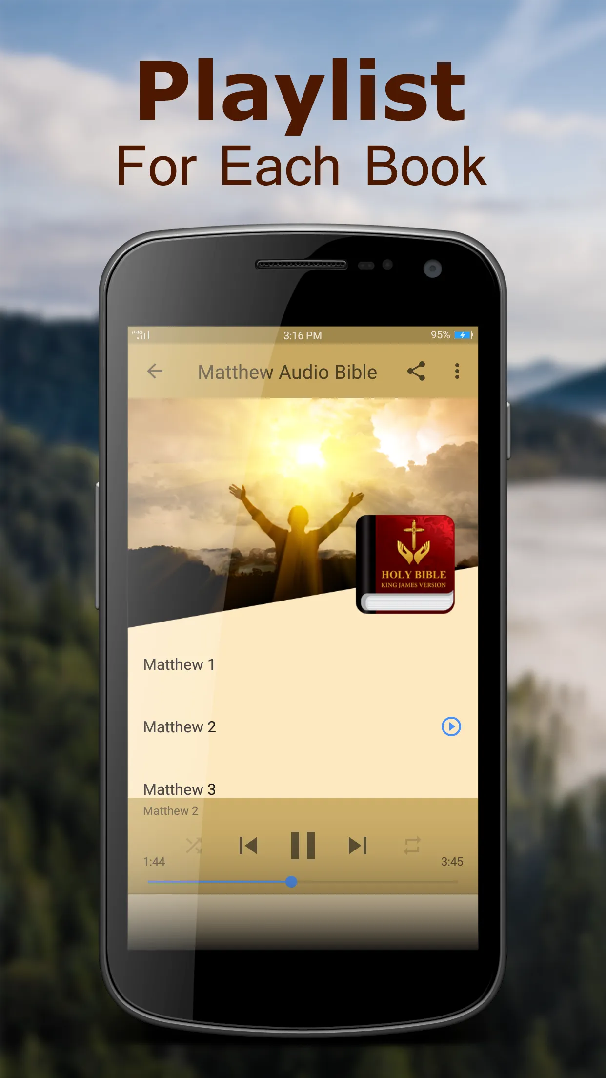 King James Bible - KJV Audio | Indus Appstore | Screenshot