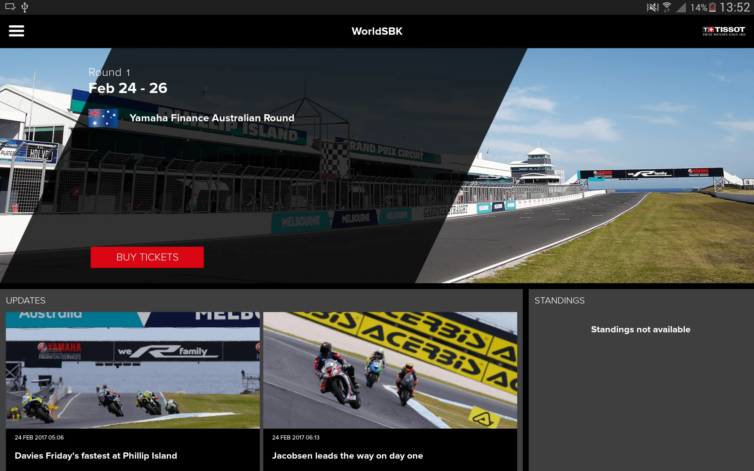 WorldSBK | Indus Appstore | Screenshot