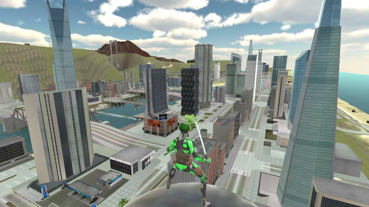 Green Rope Hero: Vegas City | Indus Appstore | Screenshot