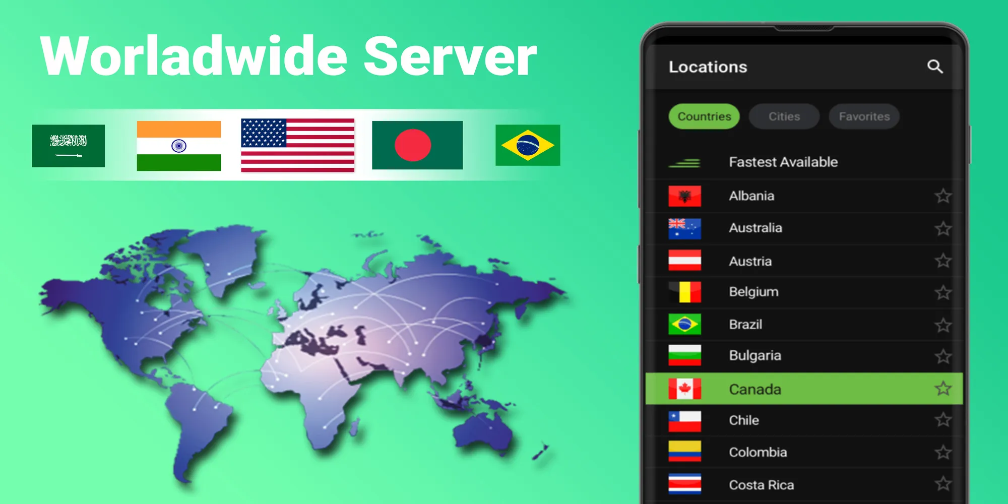 Dubai VPN - Fast & Secure VPN | Indus Appstore | Screenshot