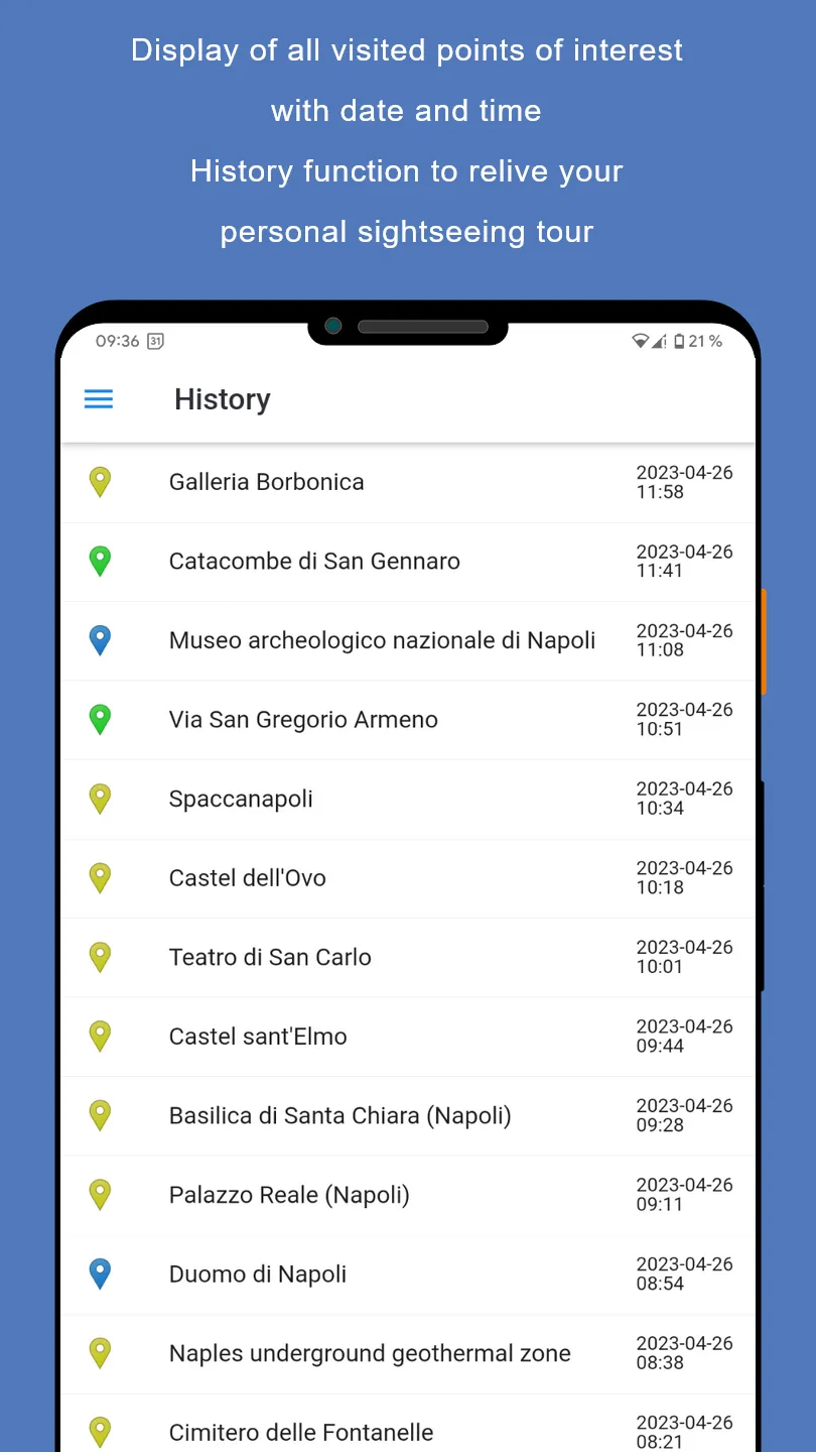 Sightseeing Naples | Indus Appstore | Screenshot