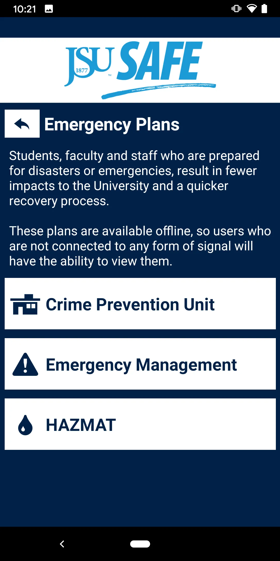 JSU SAFE | Indus Appstore | Screenshot