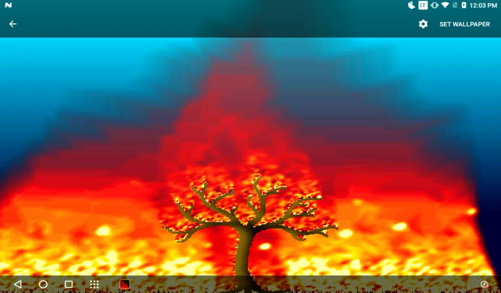 Flames LWP | Indus Appstore | Screenshot