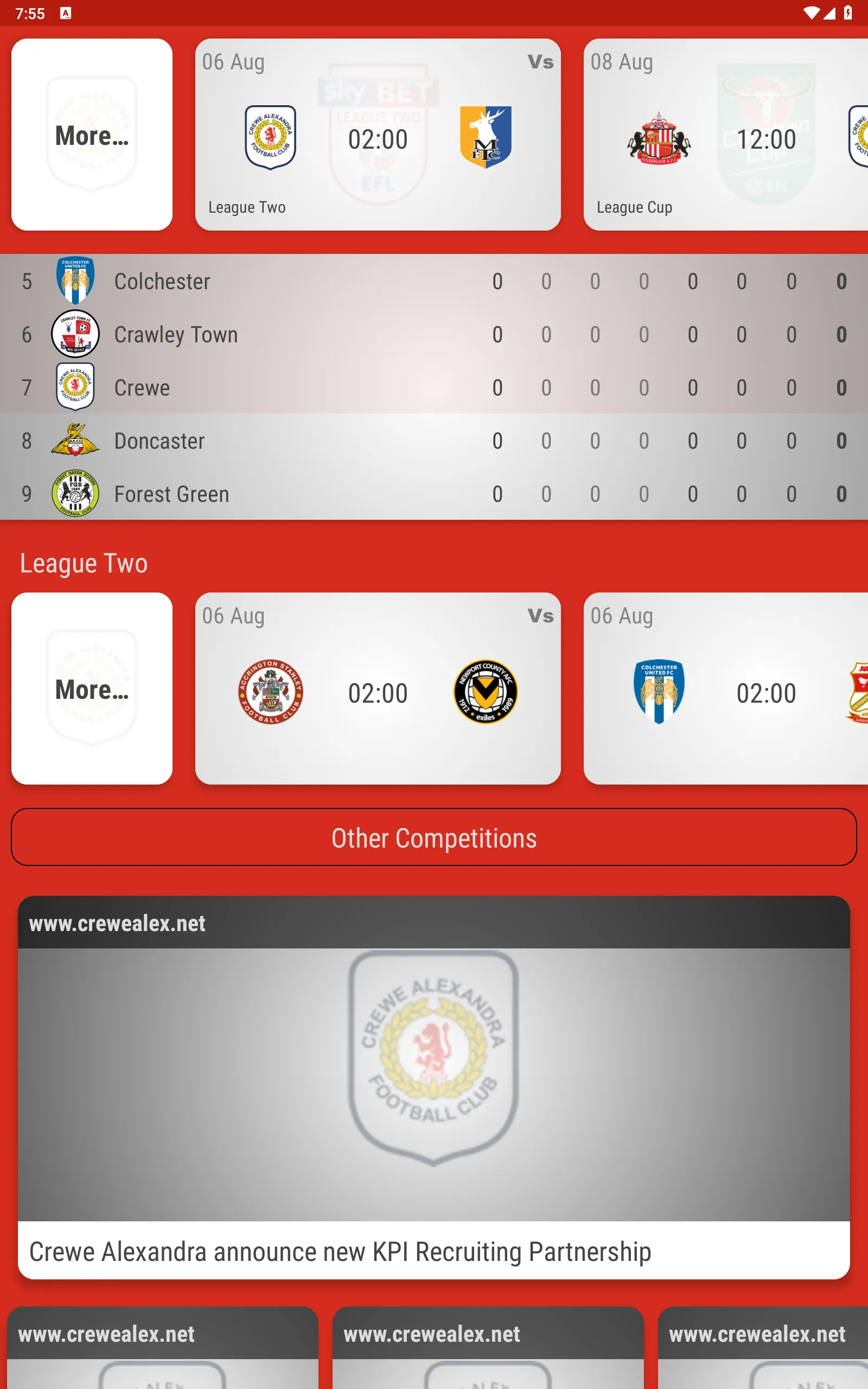 Crewe Alexandra Fan App | Indus Appstore | Screenshot