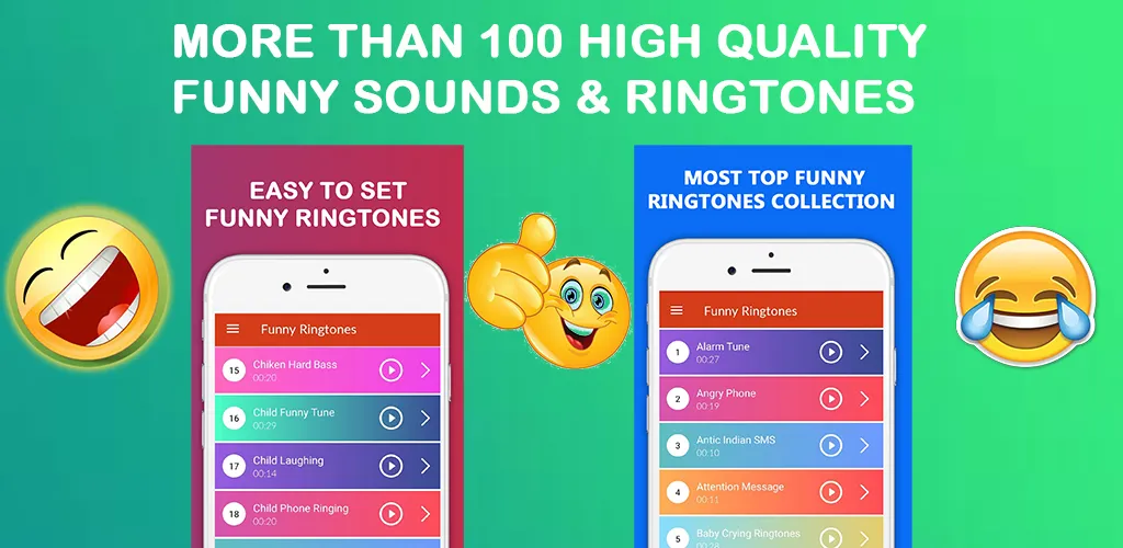 Funny Ringtones: Funny Sounds | Indus Appstore | Screenshot