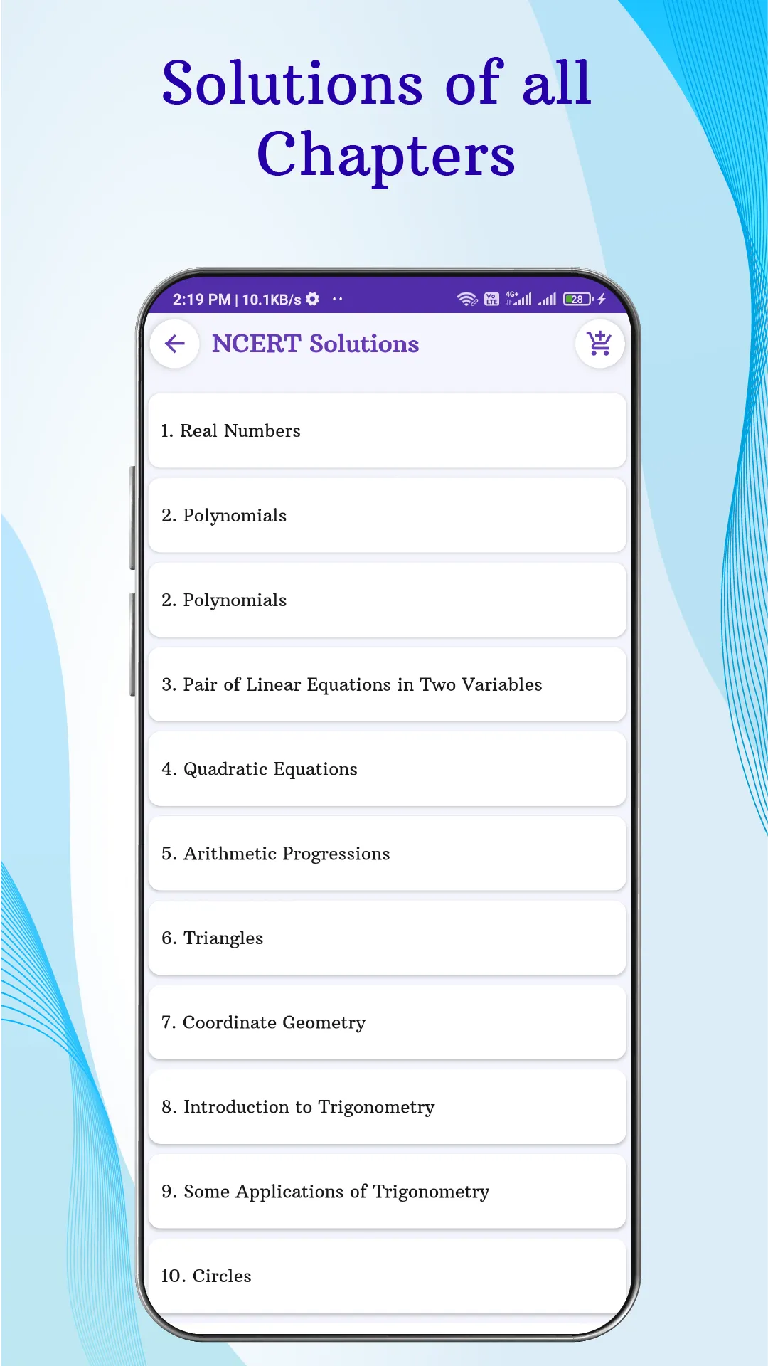 Class 10 NCERT Solutions | Indus Appstore | Screenshot