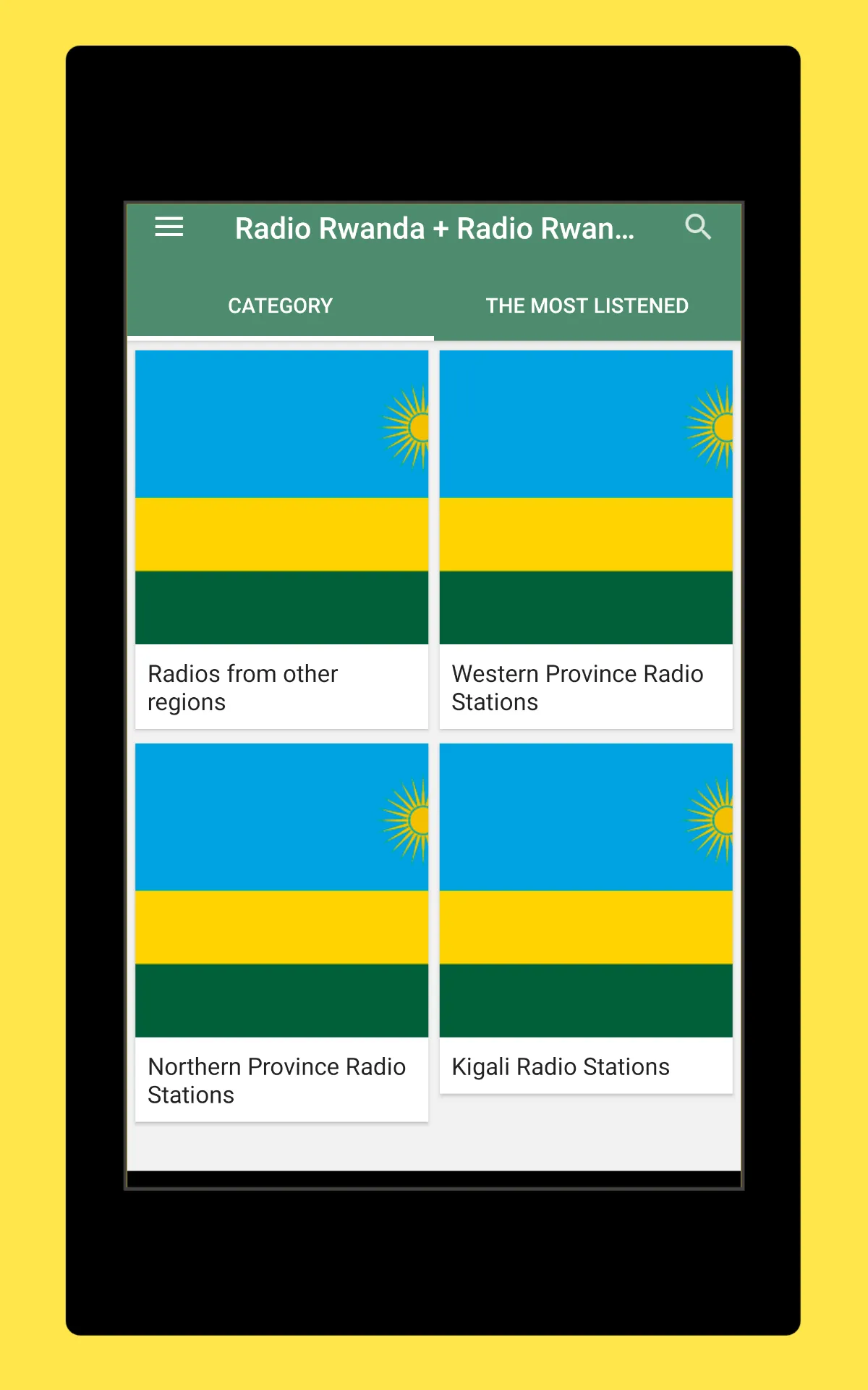 Radio Rwanda FM + Radio Online | Indus Appstore | Screenshot