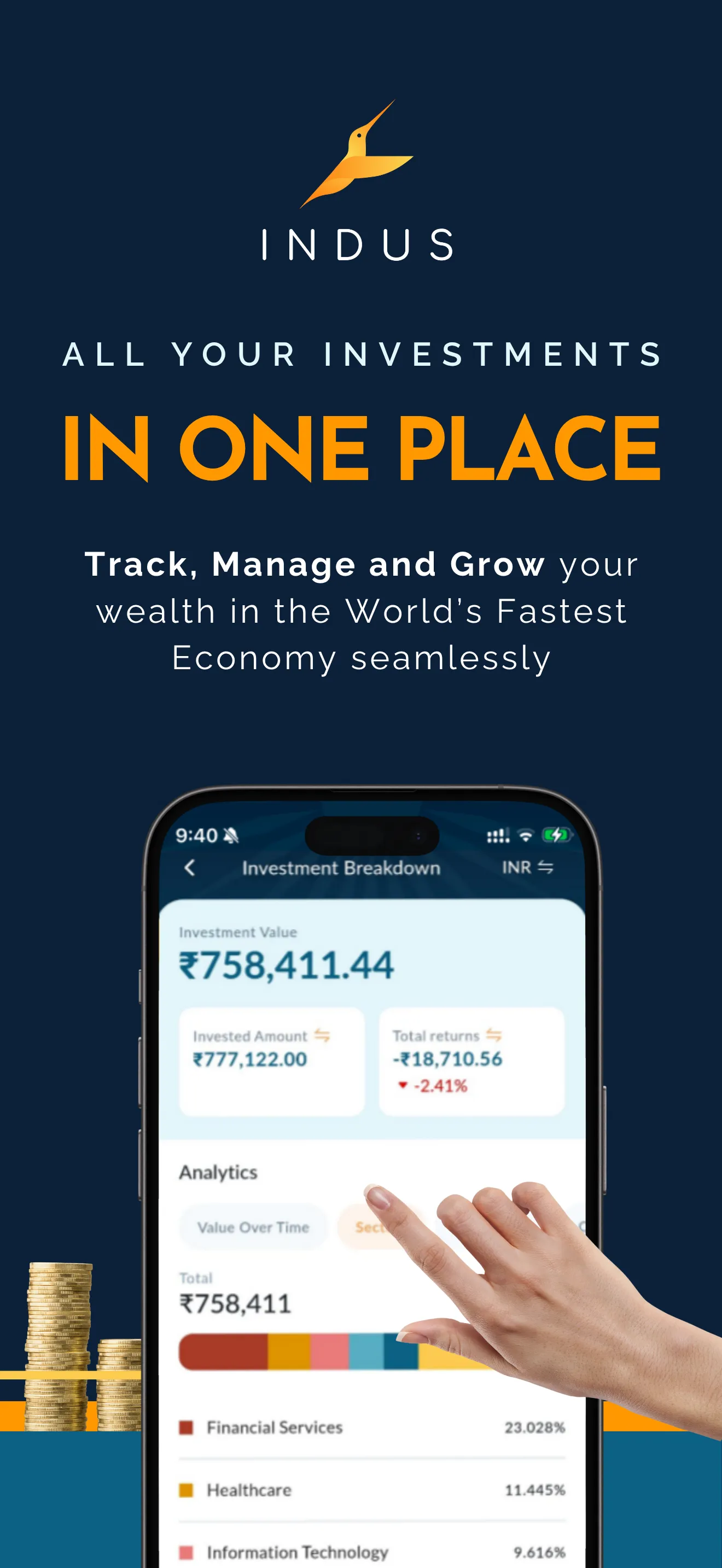 Indus: Invest In India From NZ | Indus Appstore | Screenshot