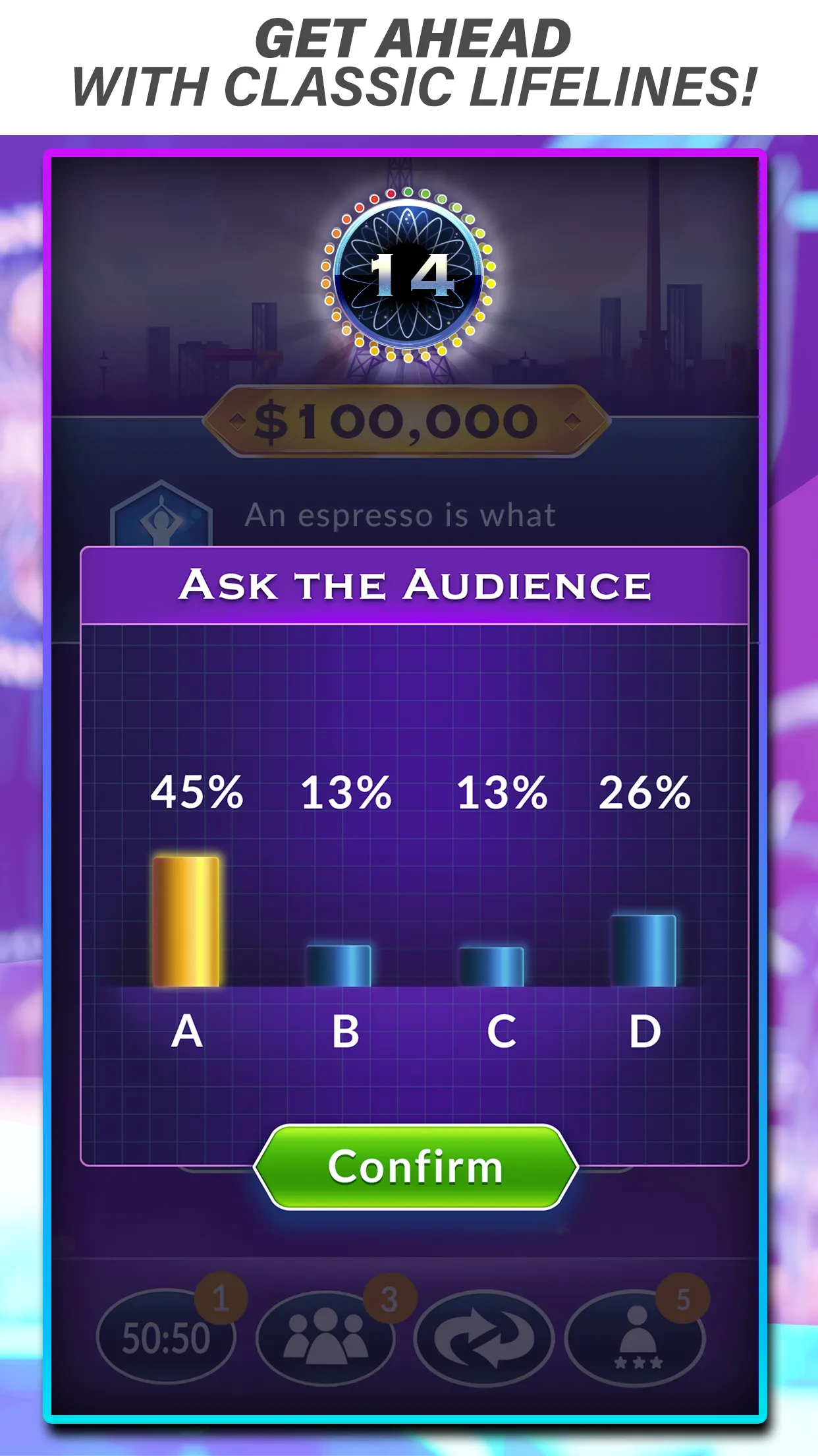 Official Millionaire Game | Indus Appstore | Screenshot