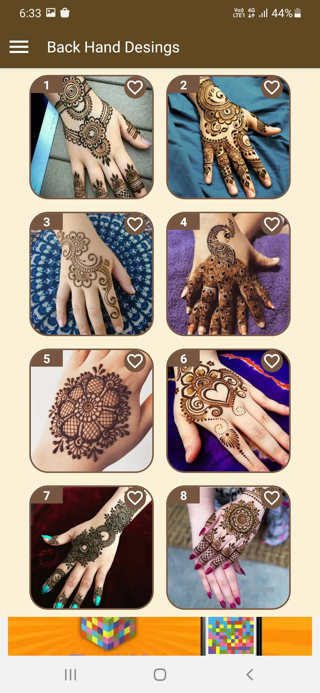 Mehendi Design Offline | Indus Appstore | Screenshot