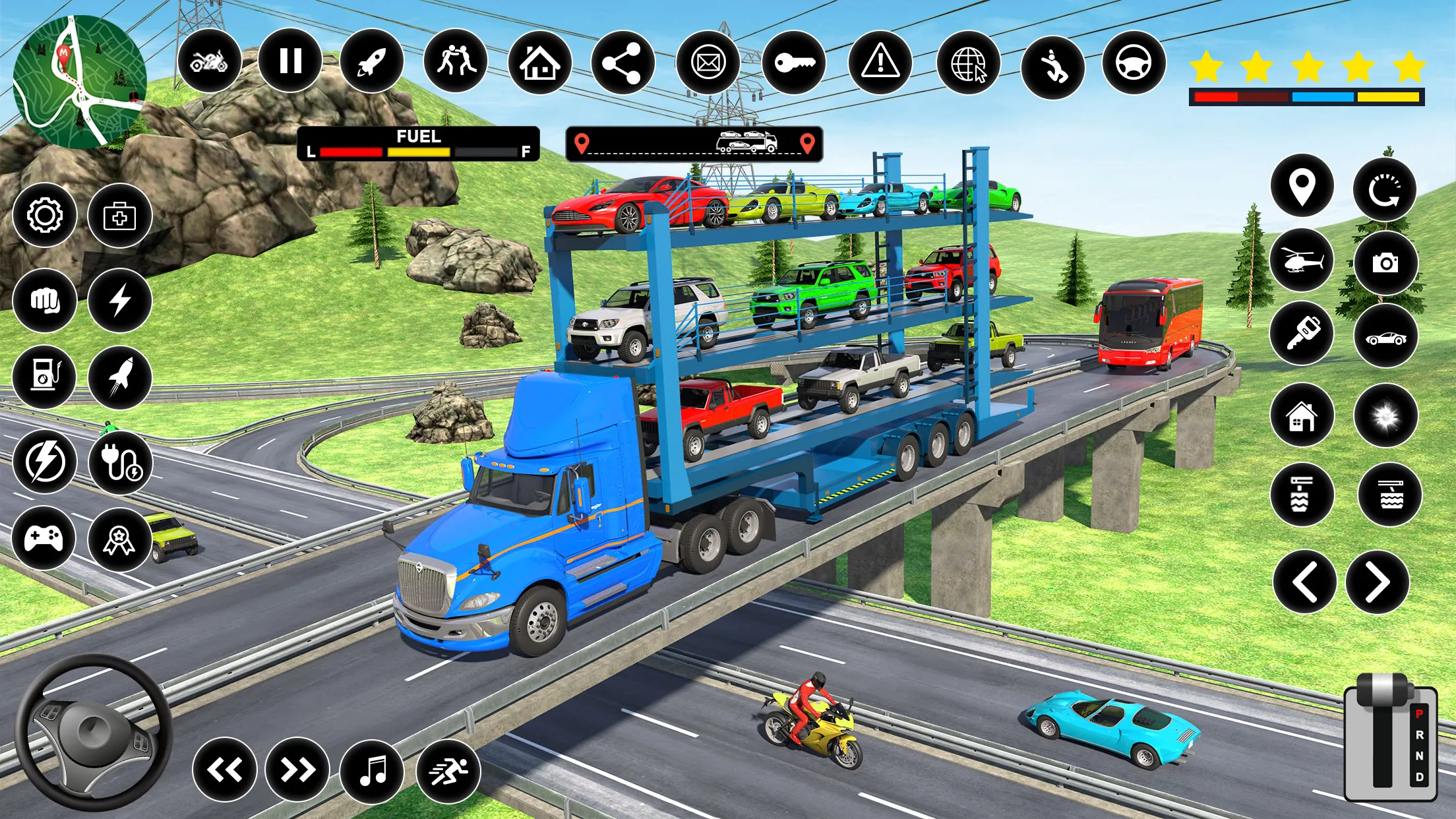 Car Transporter PRO Truck Game | Indus Appstore | Screenshot