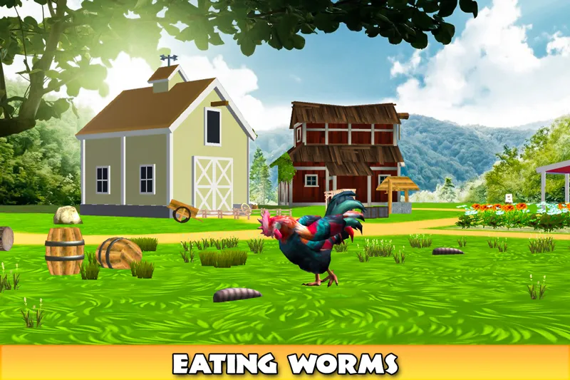 Talking Rooster: Chicken Games | Indus Appstore | Screenshot