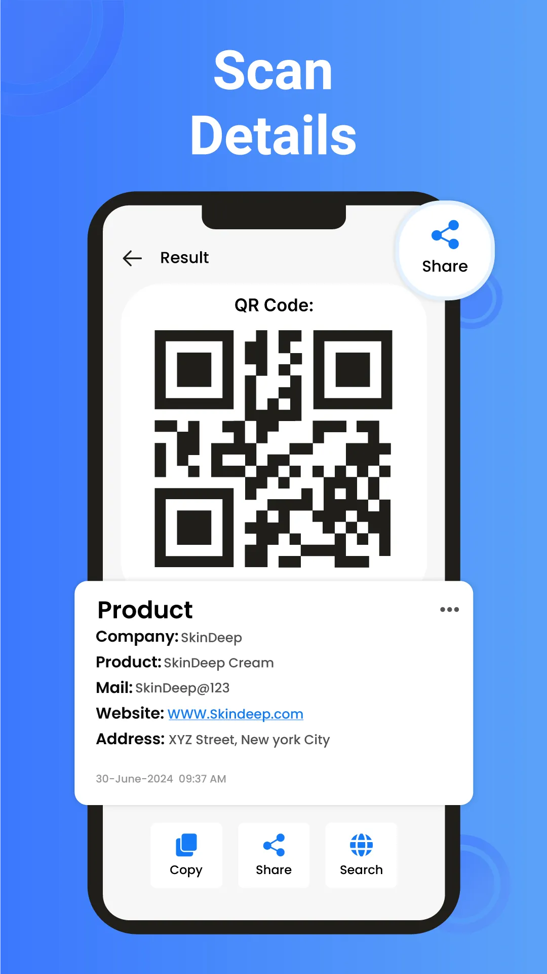 QR Code Generator : QR Scanner | Indus Appstore | Screenshot