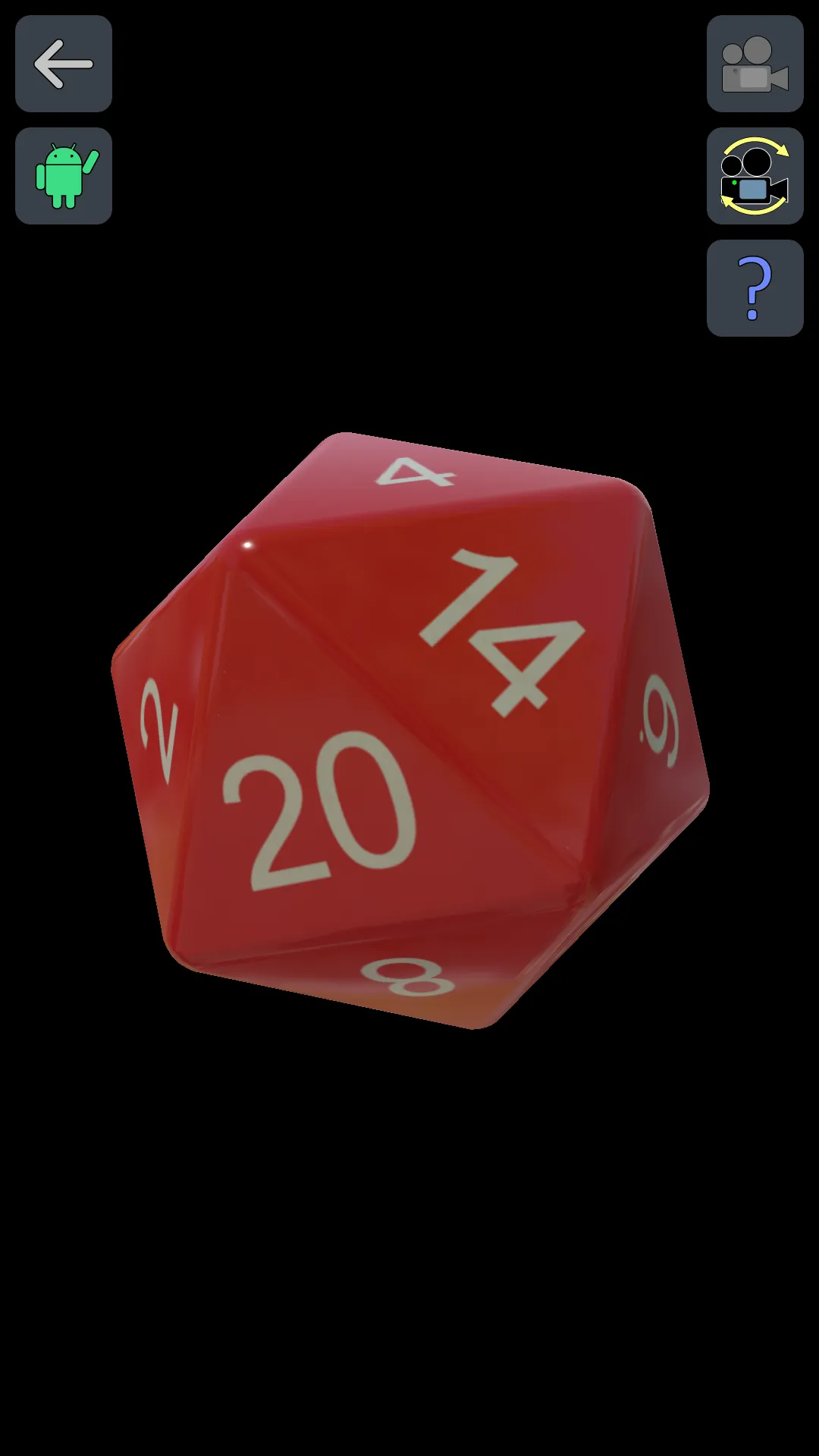 Fantasy Dice 3D Live Wallpaper | Indus Appstore | Screenshot