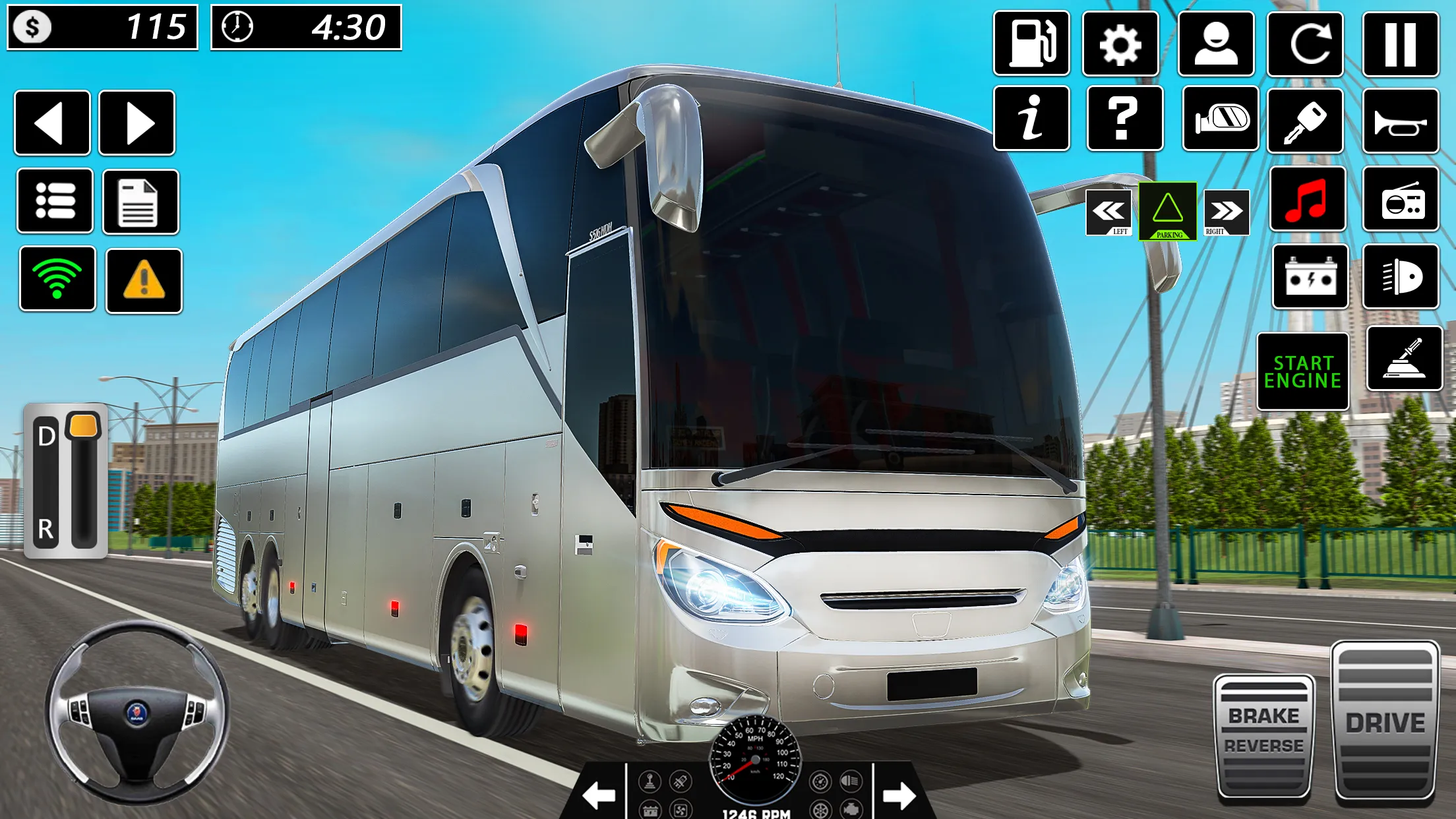 Coach Bus Simulator 3D Driving | Indus Appstore | Screenshot