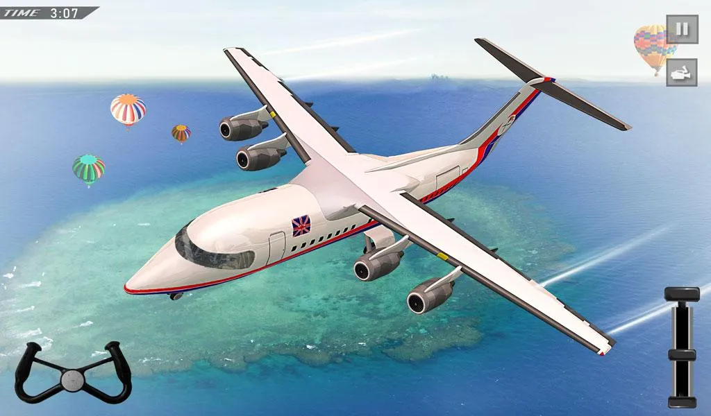 Flight Pilot Simulator 3D Game | Indus Appstore | Screenshot