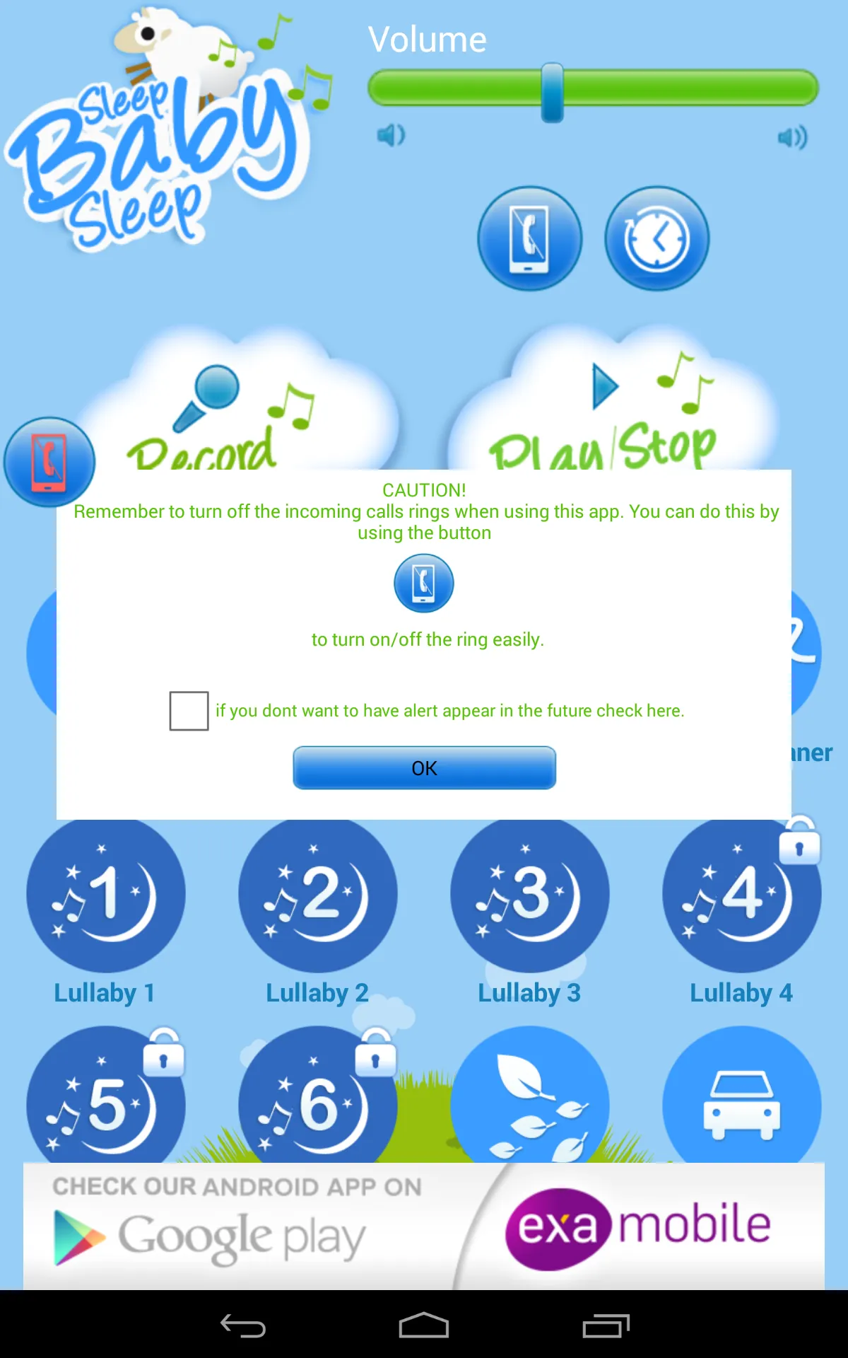 Sleep Cute Baby Lullaby | Indus Appstore | Screenshot