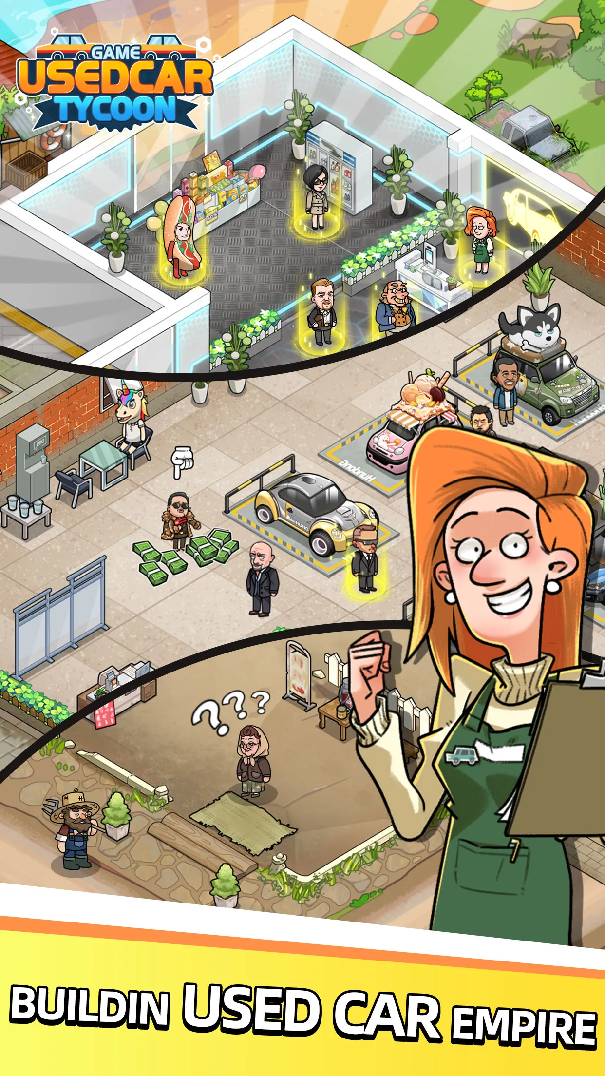 Used Car Tycoon Game | Indus Appstore | Screenshot