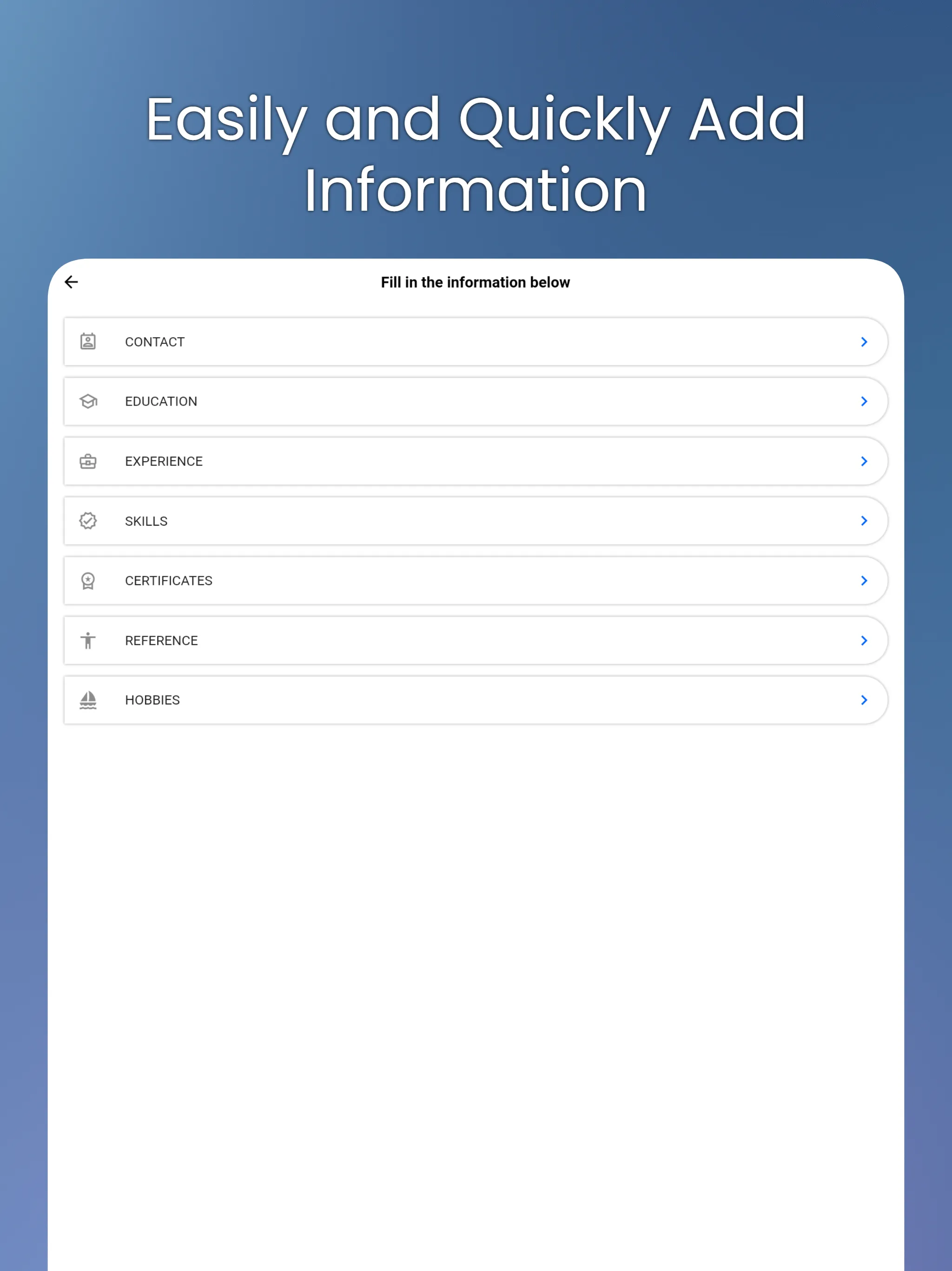 Resume Builder: PDF CV Maker | Indus Appstore | Screenshot