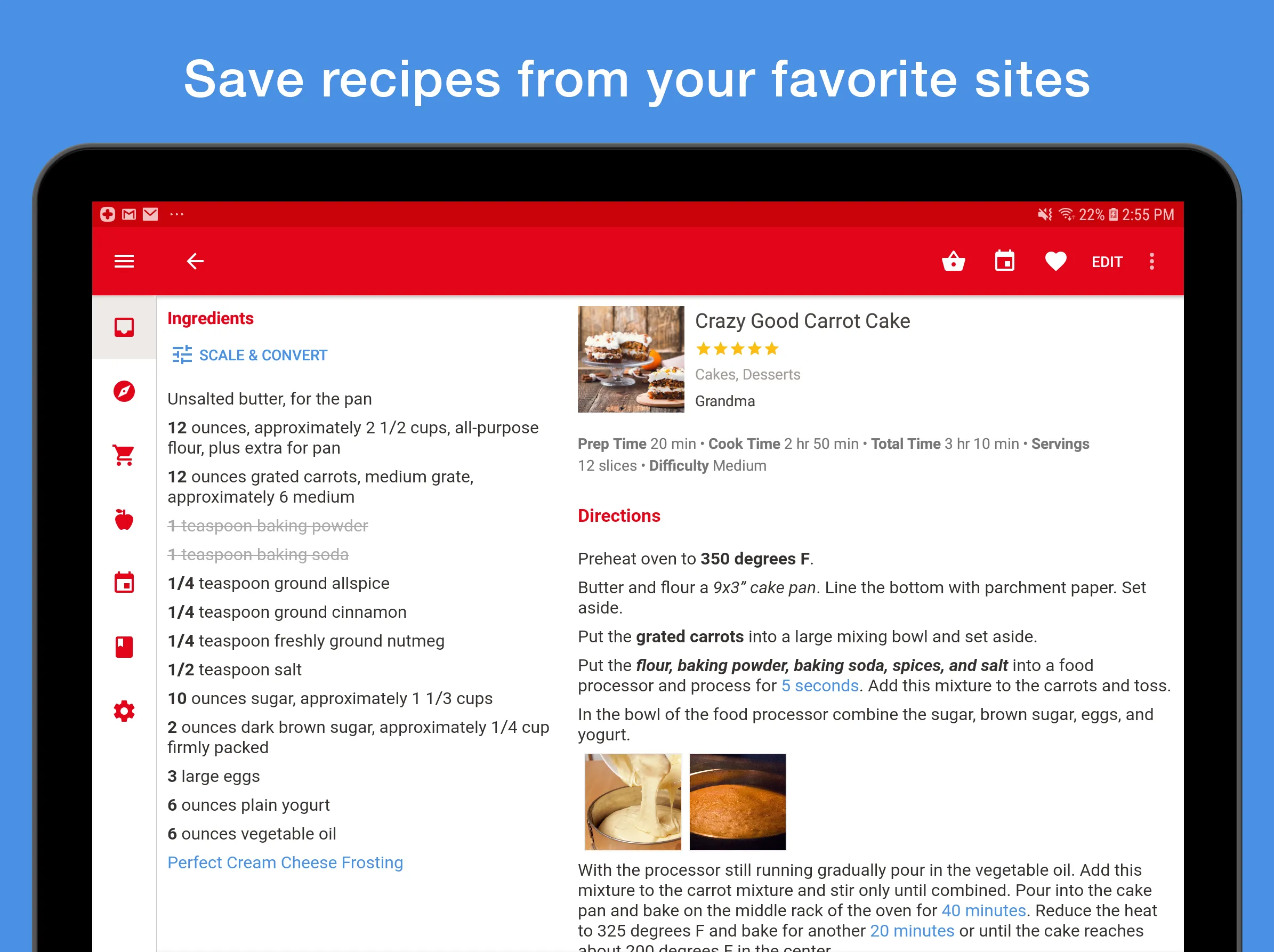 Paprika Recipe Manager 3 | Indus Appstore | Screenshot