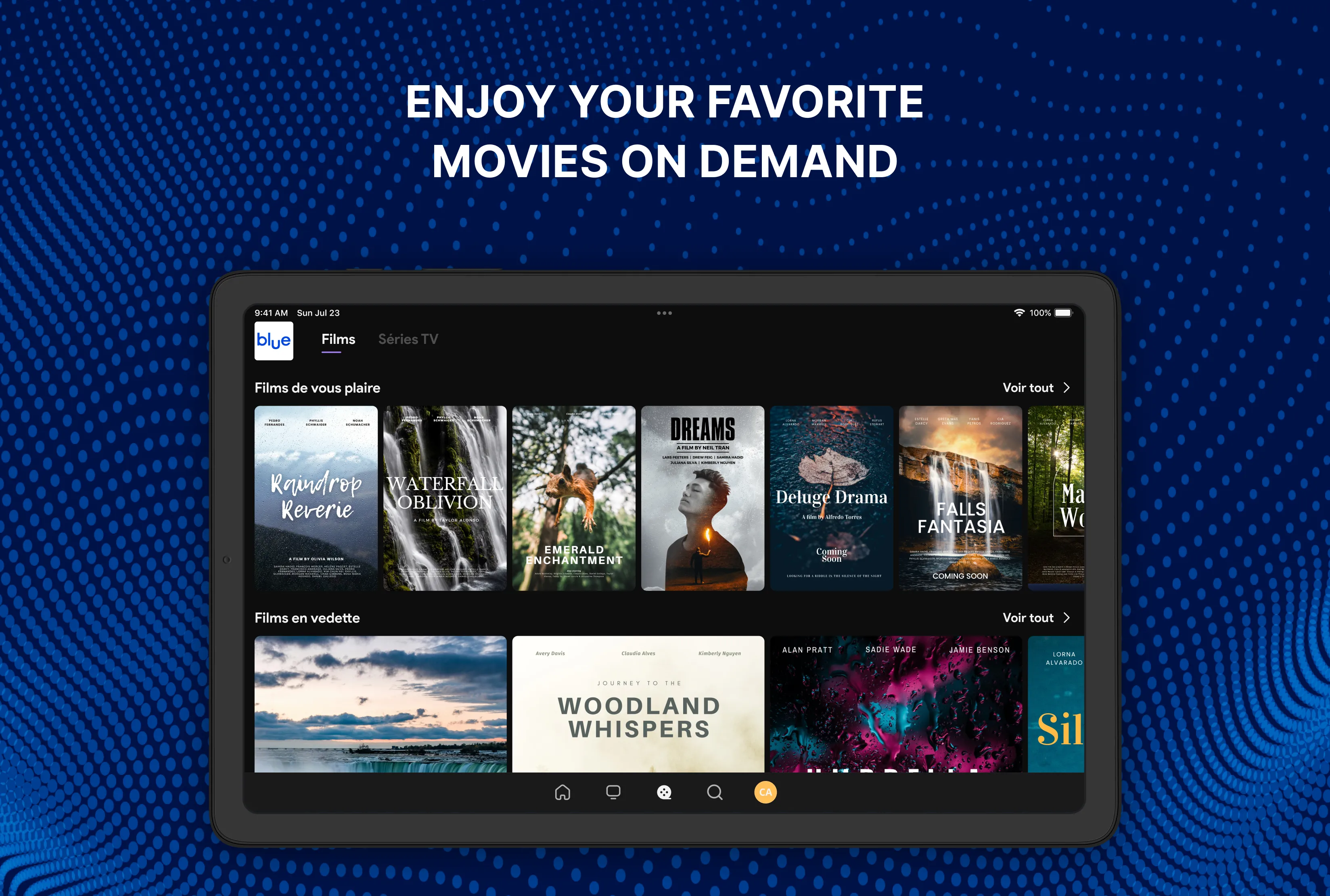 BlueTV | Indus Appstore | Screenshot