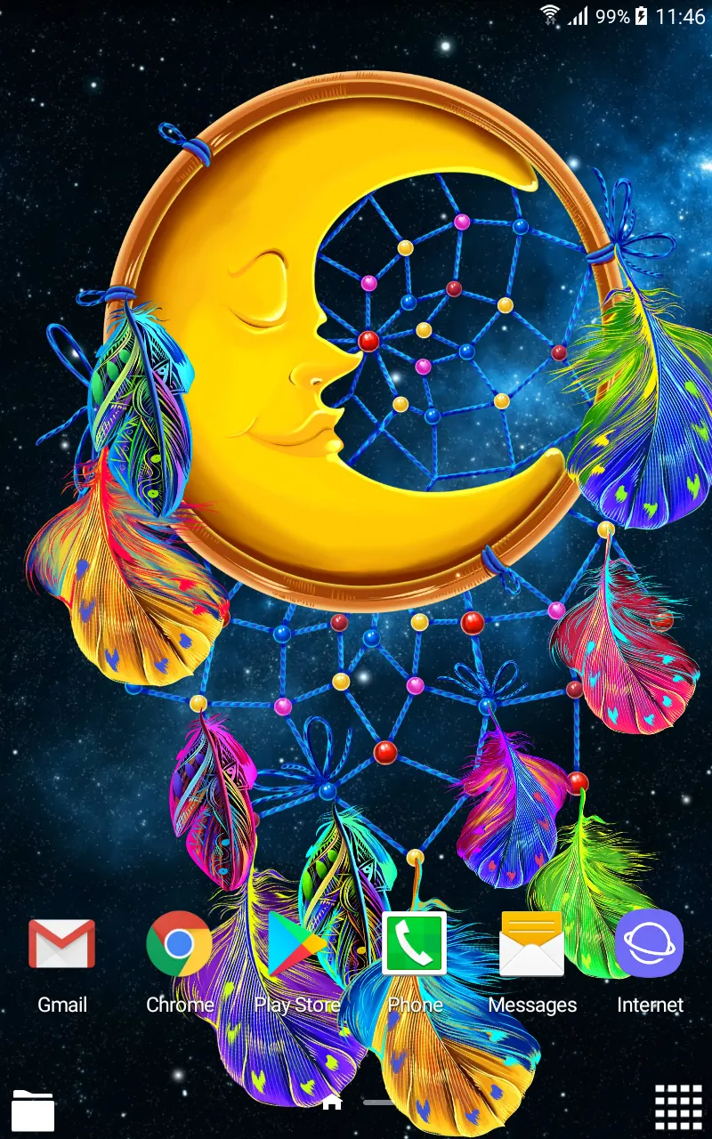 Dreamcatcher Live Wallpaper | Indus Appstore | Screenshot