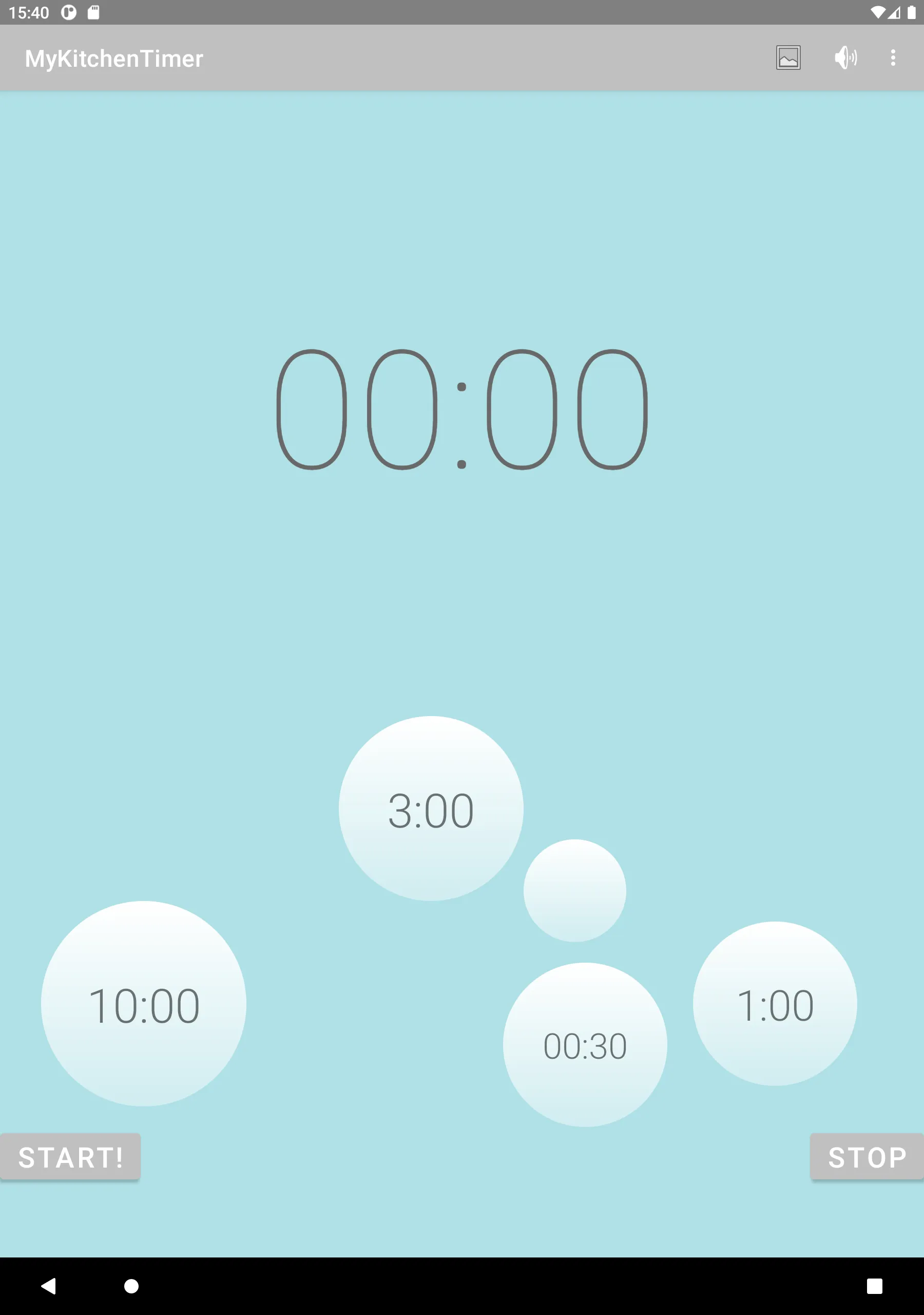 My Kitchen Timer | Indus Appstore | Screenshot