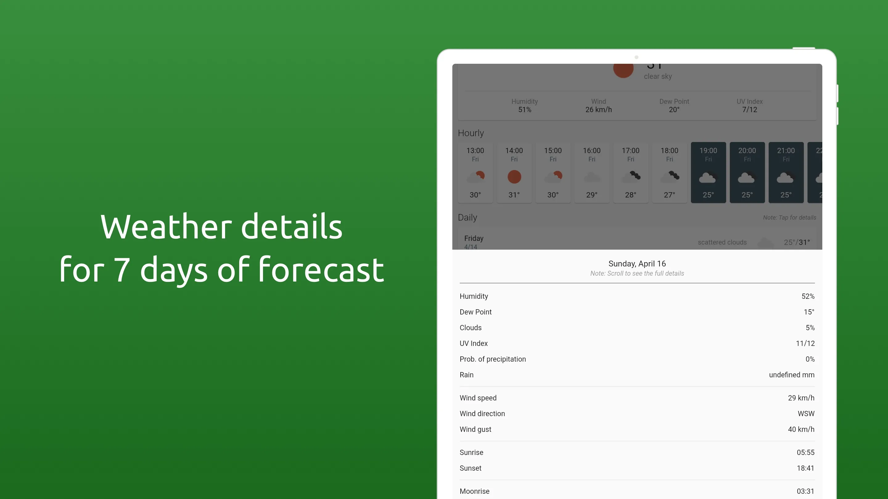 Dubai Weather - UAE Forecast | Indus Appstore | Screenshot