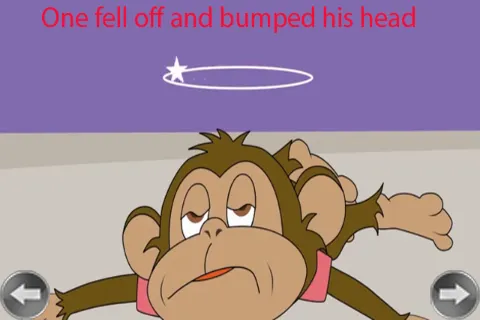 Kids Rhyme Five Little Monkey | Indus Appstore | Screenshot