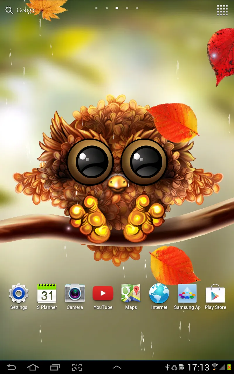 Autumn Little Owl Wallpaper | Indus Appstore | Screenshot