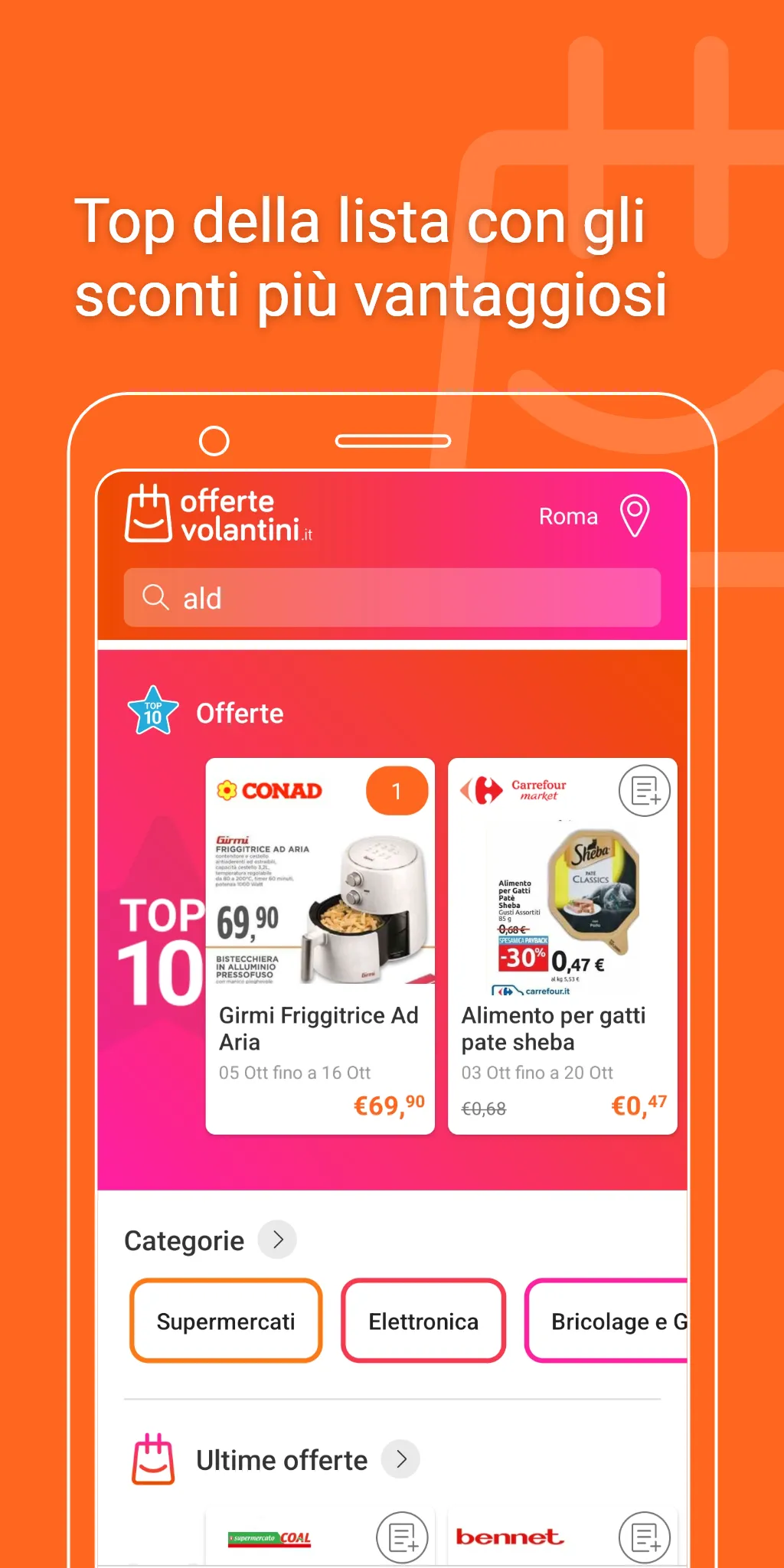 Offerte e volantini d'Italia | Indus Appstore | Screenshot