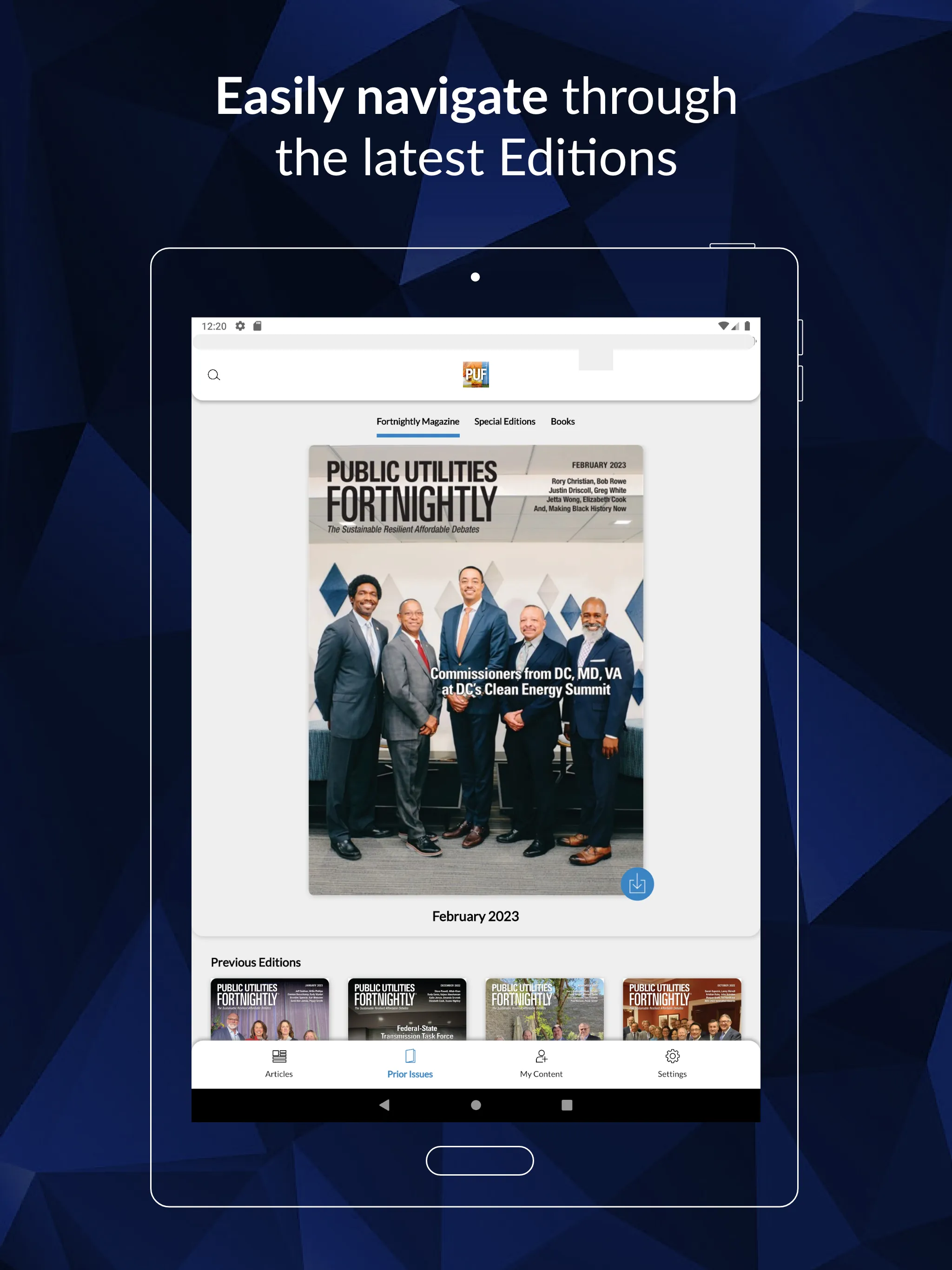 Fortnightly | Indus Appstore | Screenshot