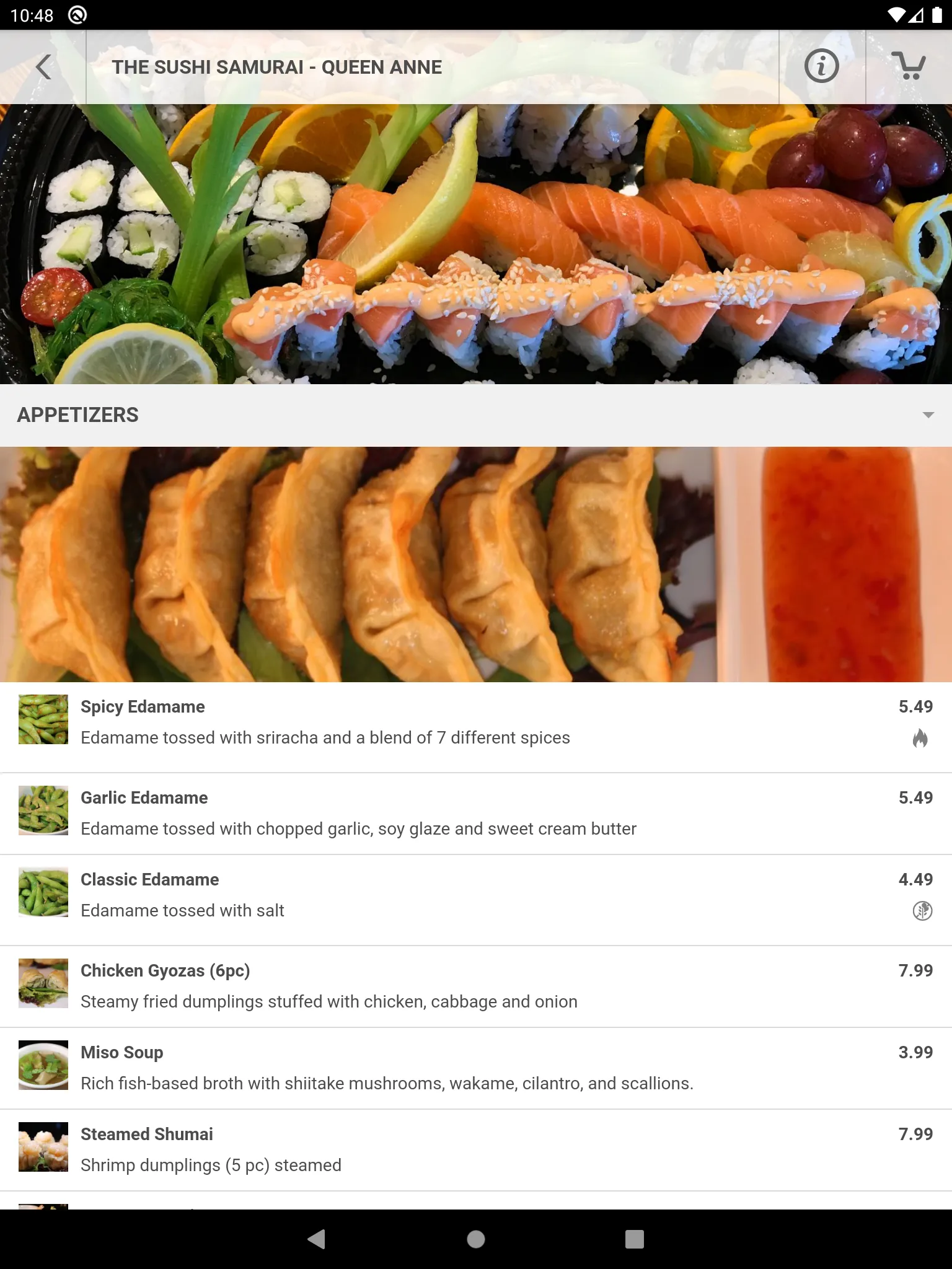 The Sushi Samurai - Queen Anne | Indus Appstore | Screenshot