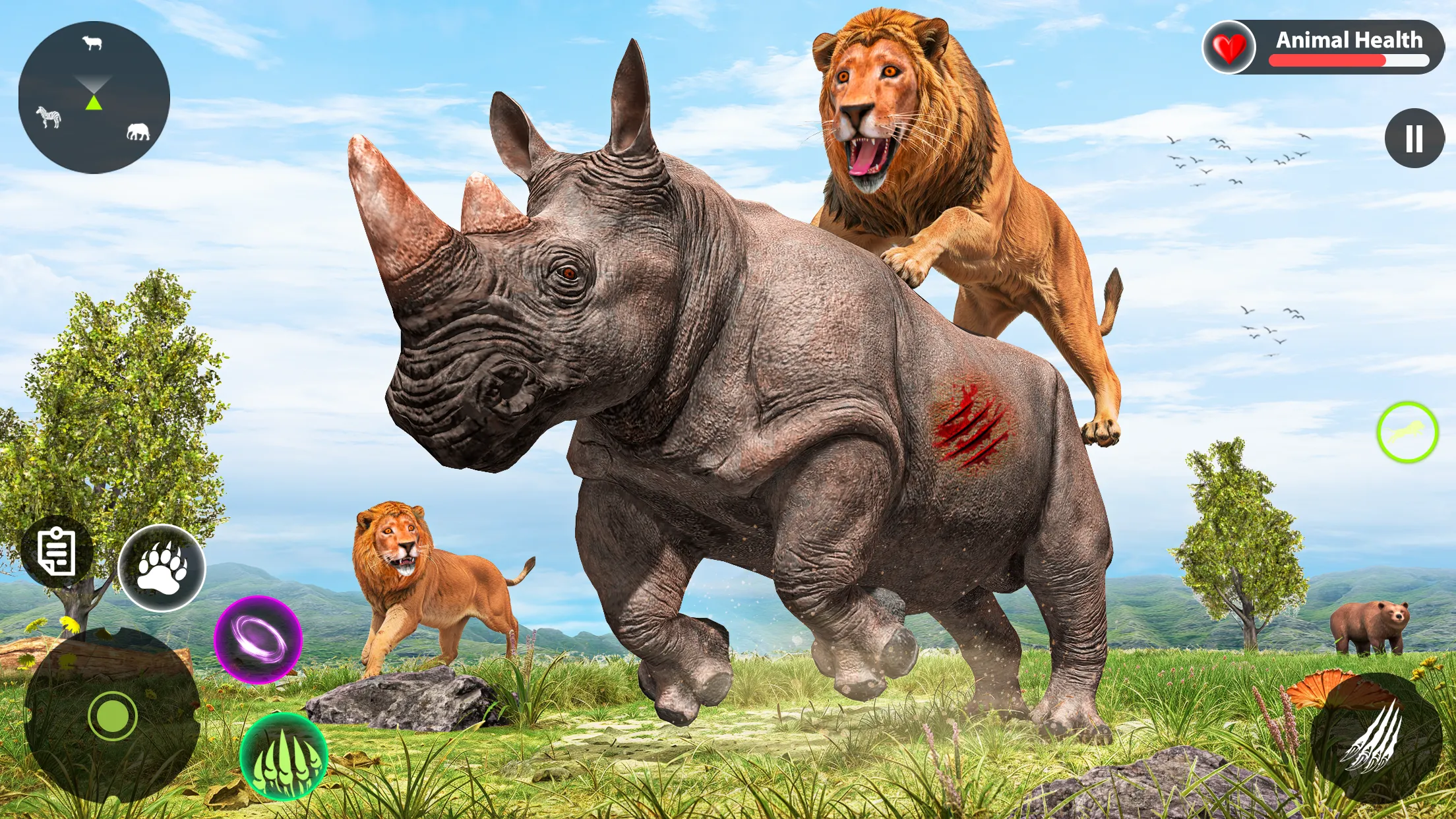 The Lion Simulator Lion Games | Indus Appstore | Screenshot