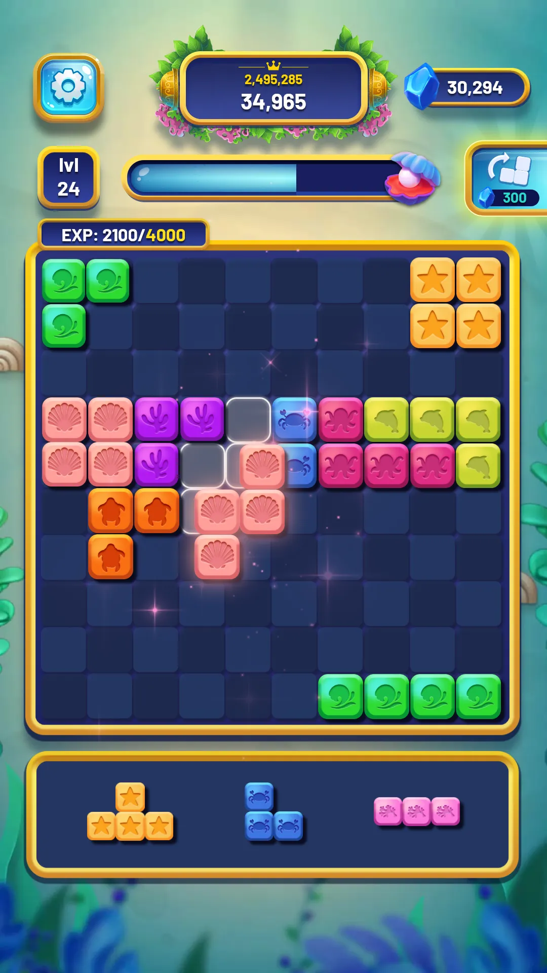 Sea Block 1010 | Indus Appstore | Screenshot