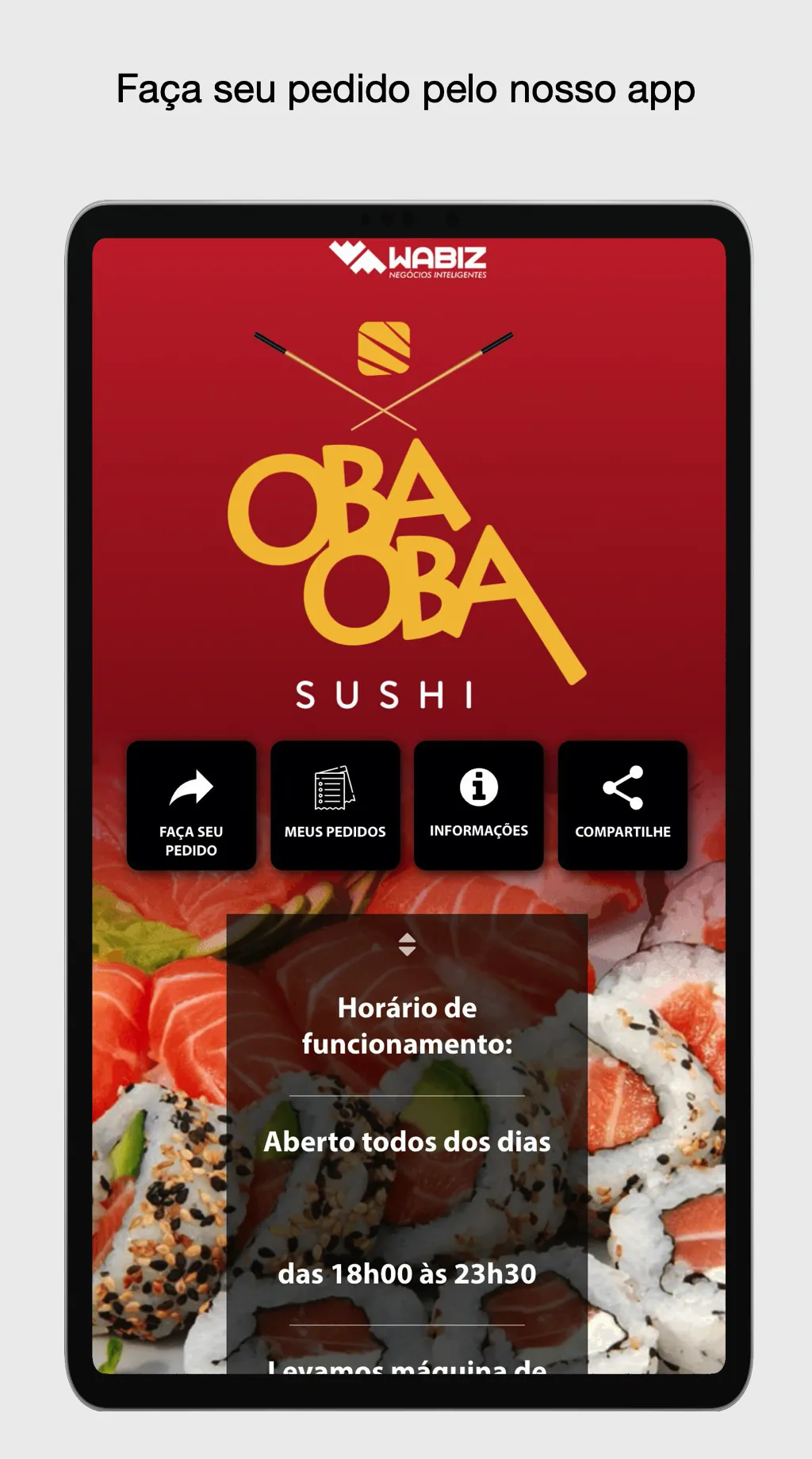 Oba Oba Sushi | Indus Appstore | Screenshot