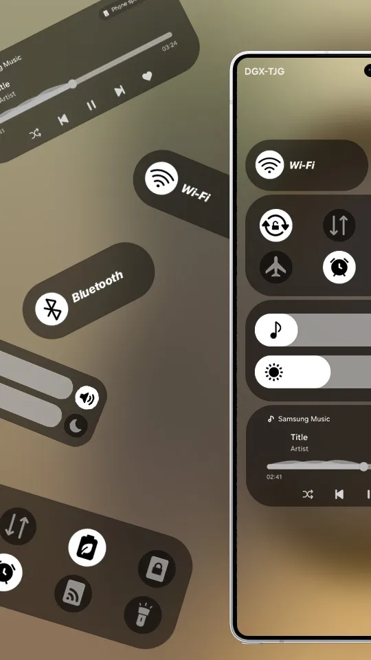 Control Center S25 Style | Indus Appstore | Screenshot