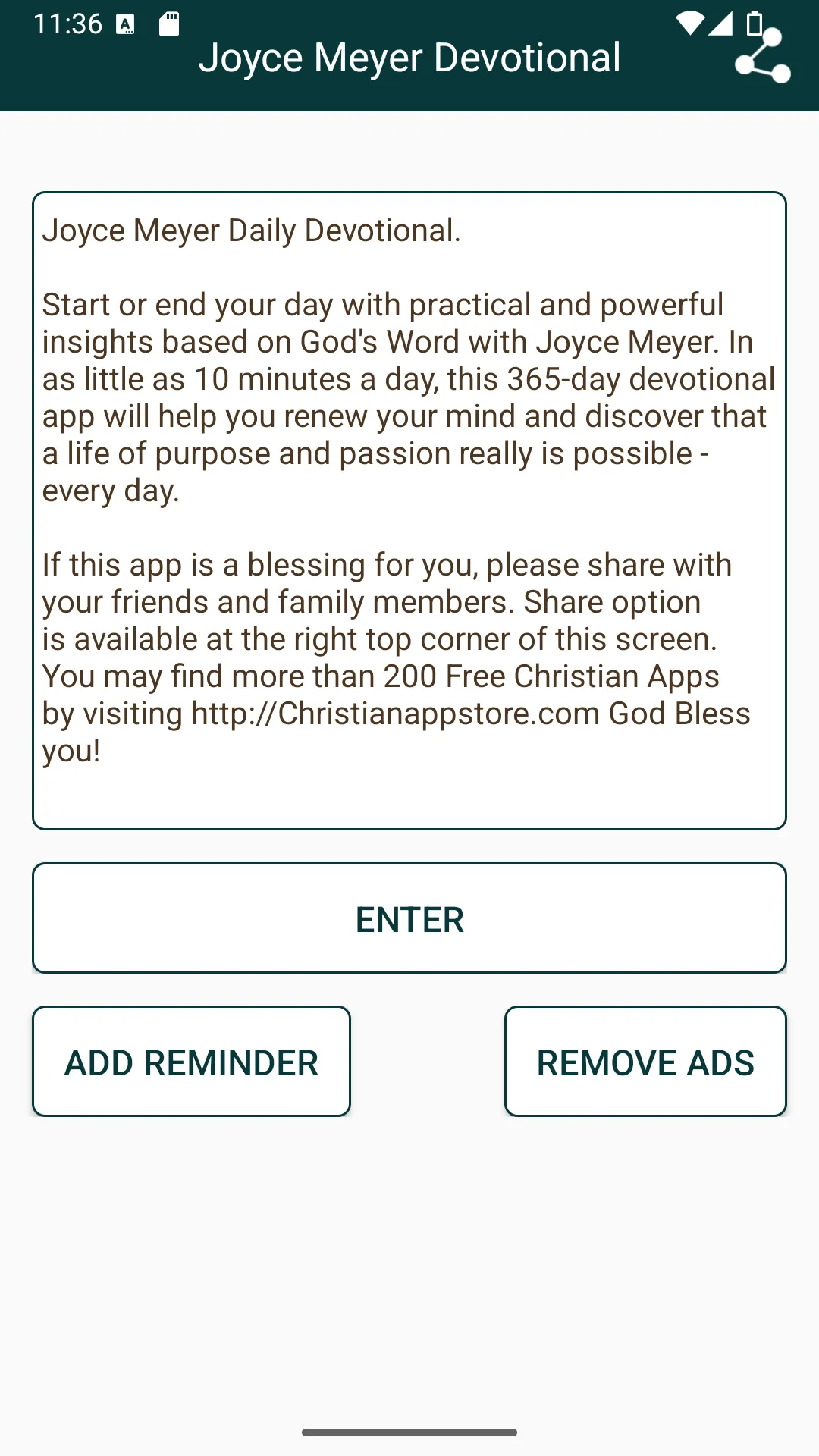 Daily Devotional - Joyce Meyer | Indus Appstore | Screenshot