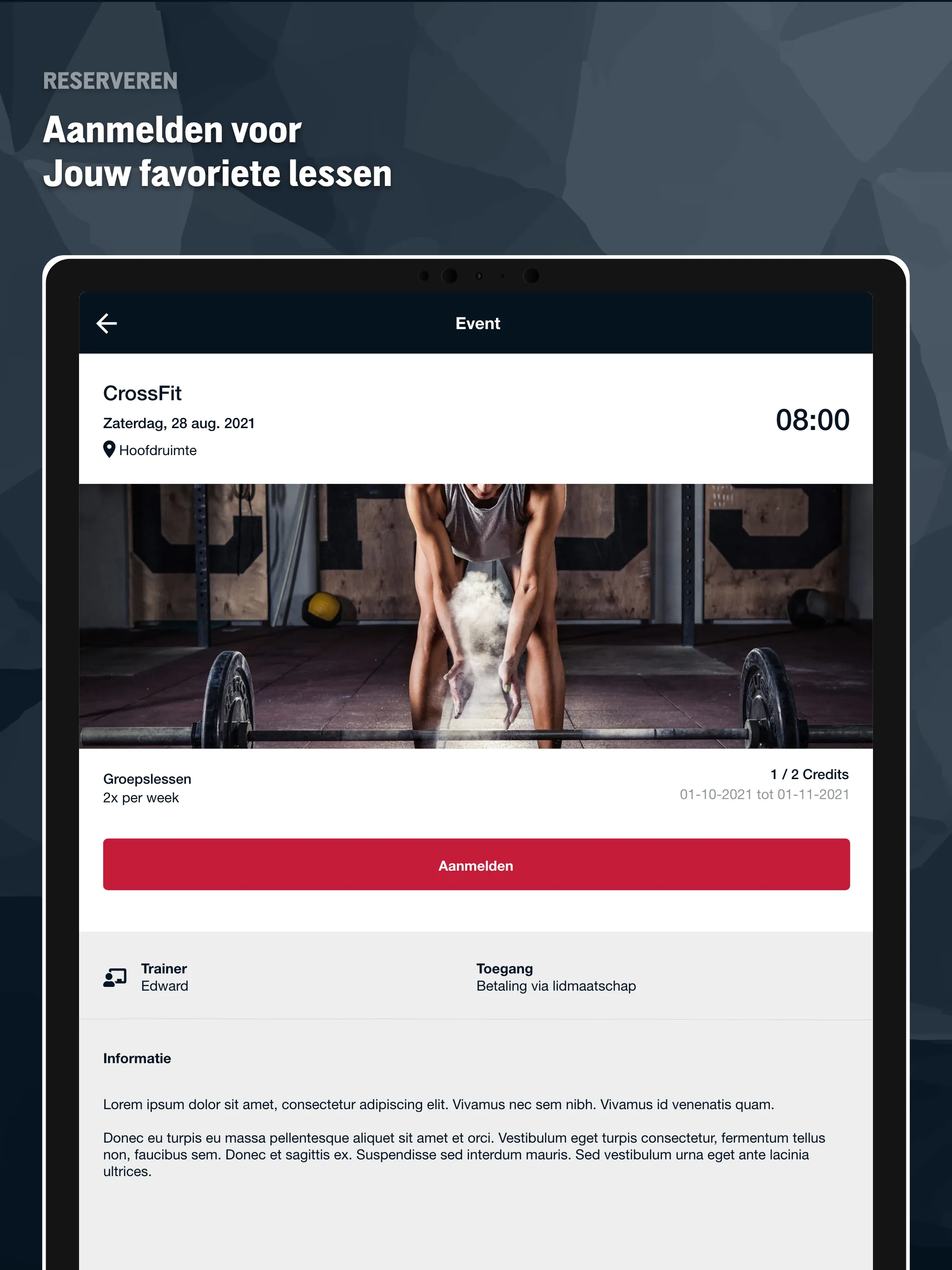 CrossFit Tiel | Indus Appstore | Screenshot