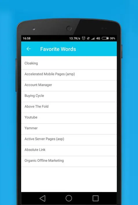 Digital Marketing Dictionary | Indus Appstore | Screenshot