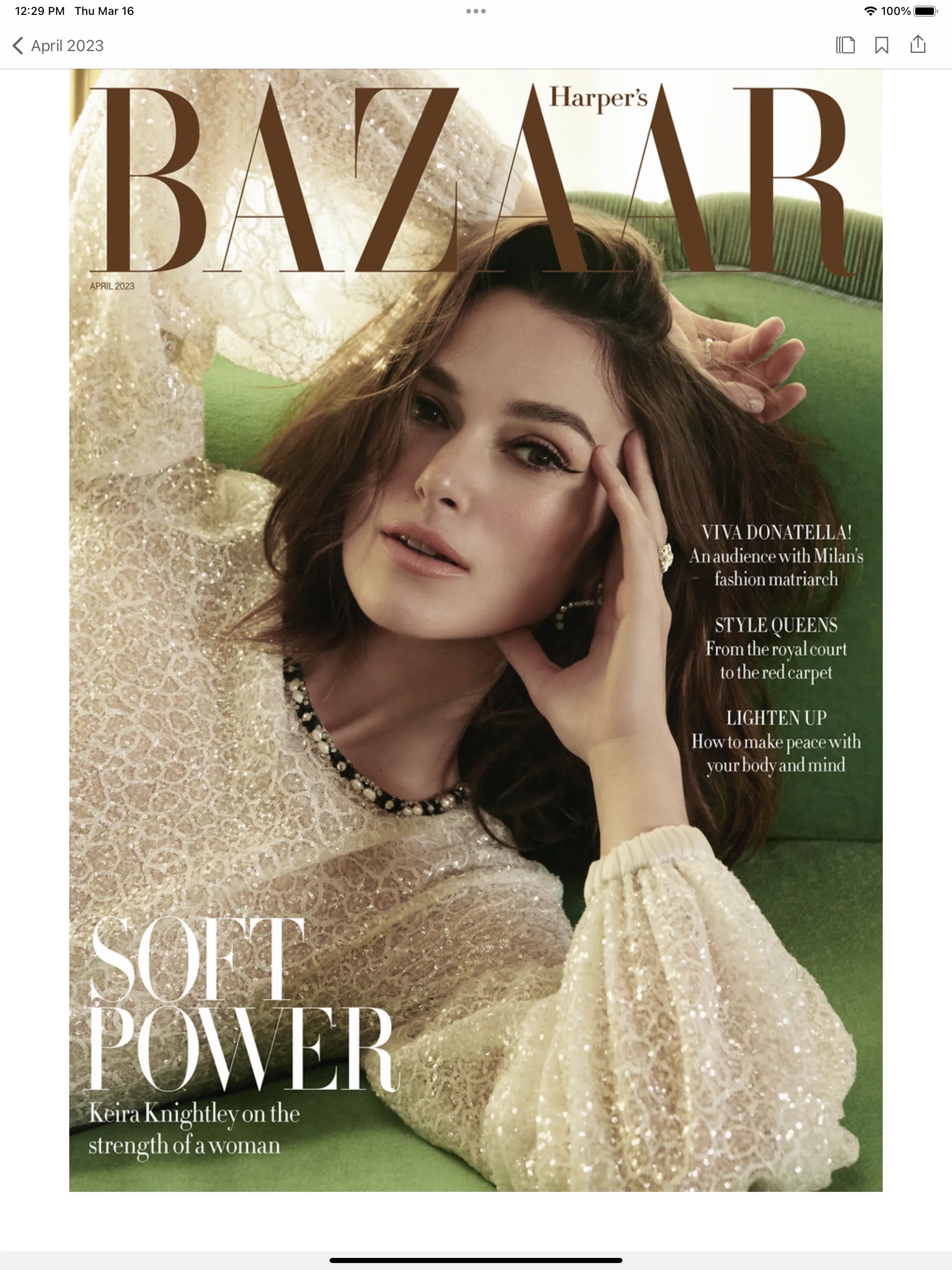 Harper's Bazaar UK | Indus Appstore | Screenshot