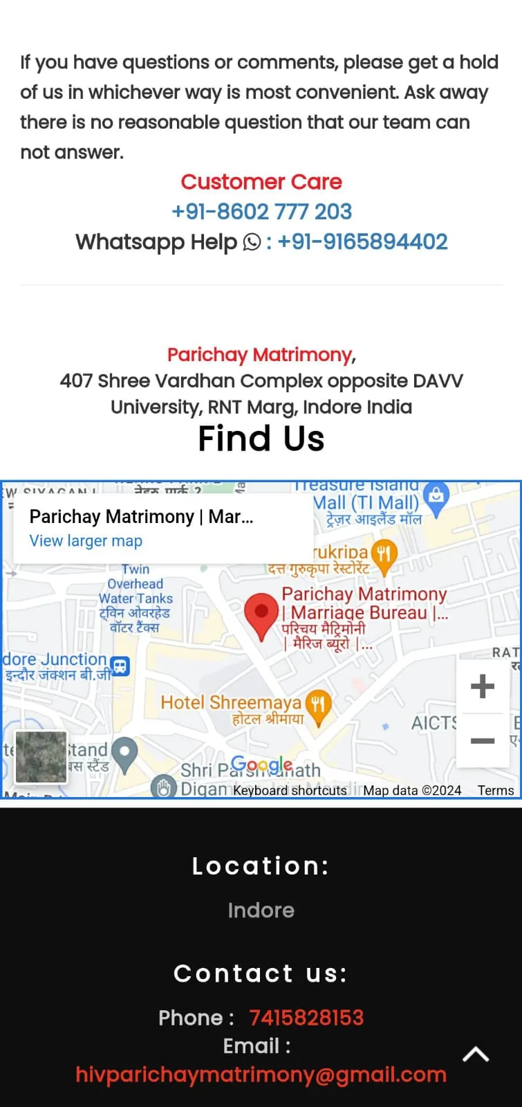 HIV Parichay Matrimony | Indus Appstore | Screenshot