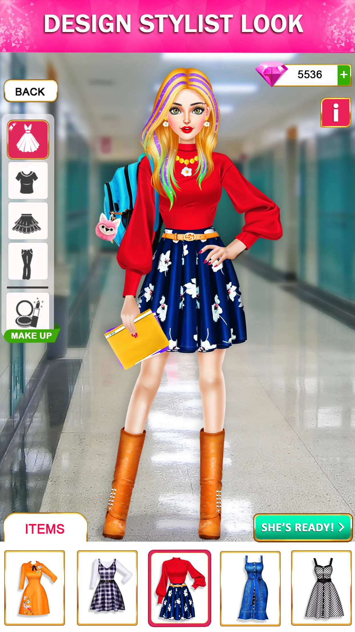 College Girls Fashion Dress Up | Indus Appstore | Screenshot