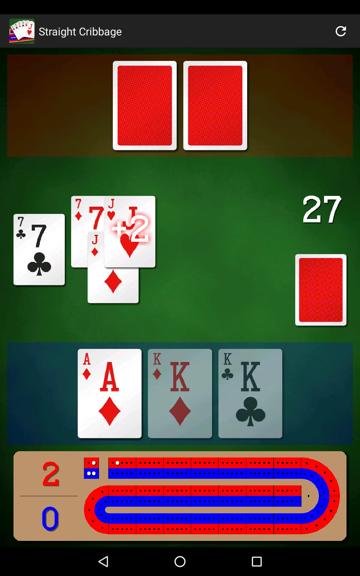 Straight Cribbage | Indus Appstore | Screenshot