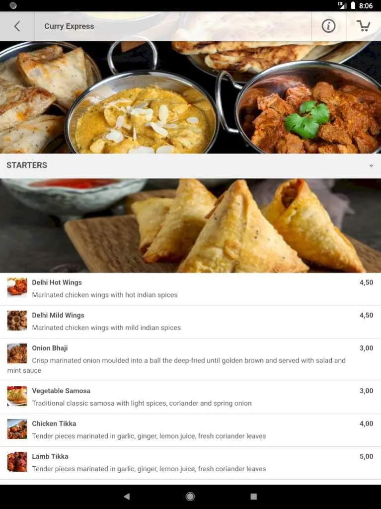 Curry Express Larnaca | Indus Appstore | Screenshot