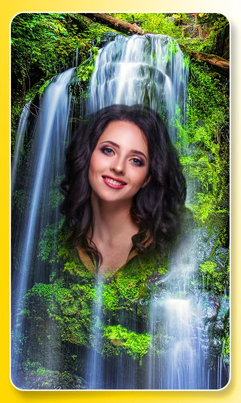 Waterfall Photo Frames | Indus Appstore | Screenshot