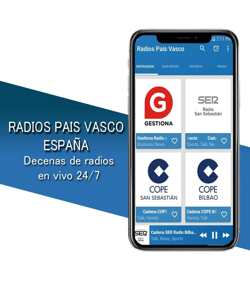 Radios Pais Vasco | Indus Appstore | Screenshot