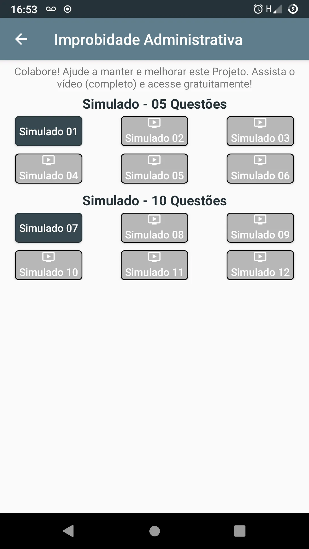 Improbidade Admin. 2024 | Indus Appstore | Screenshot