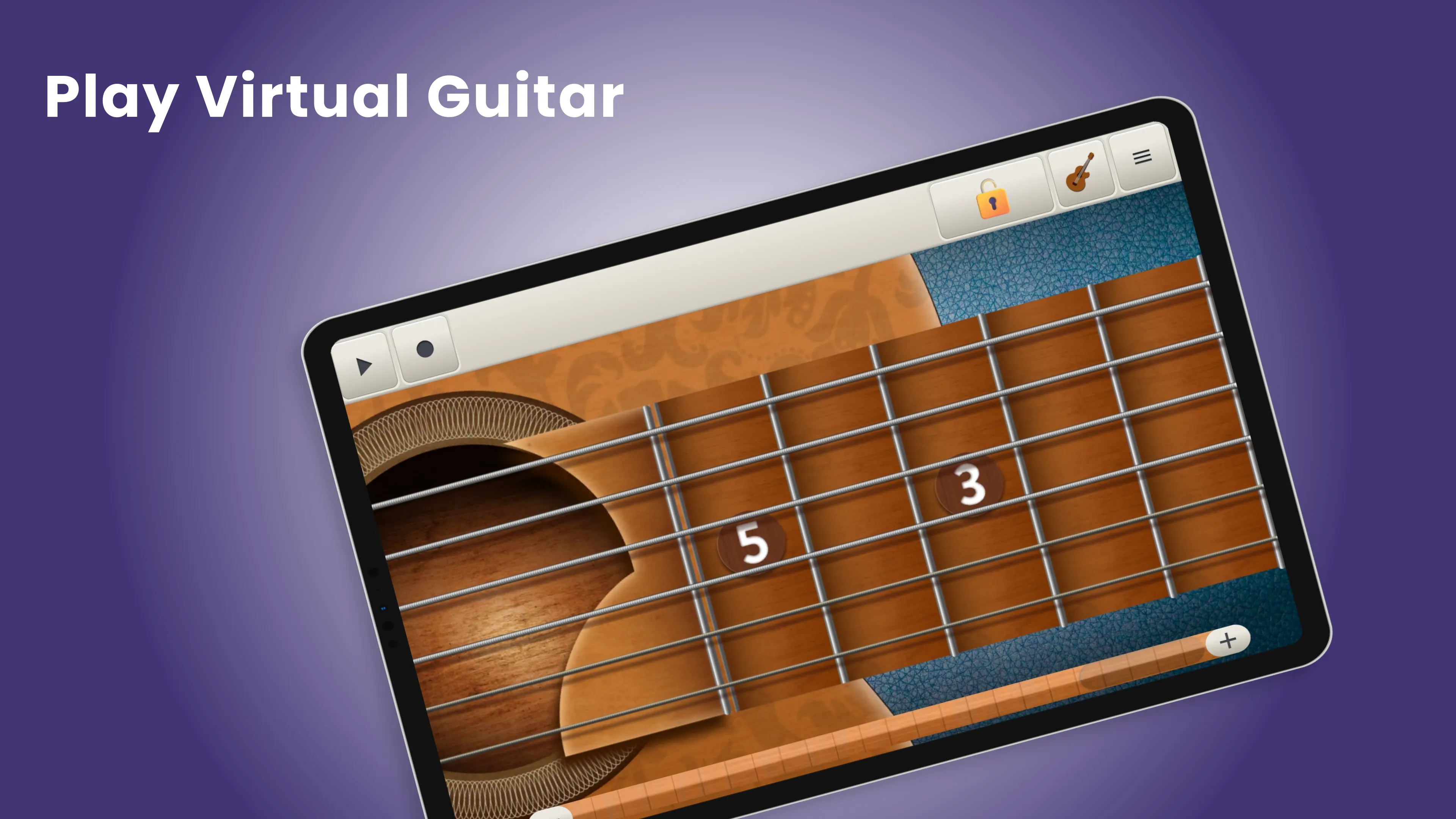 Play Virtual Guitar | Indus Appstore | Screenshot