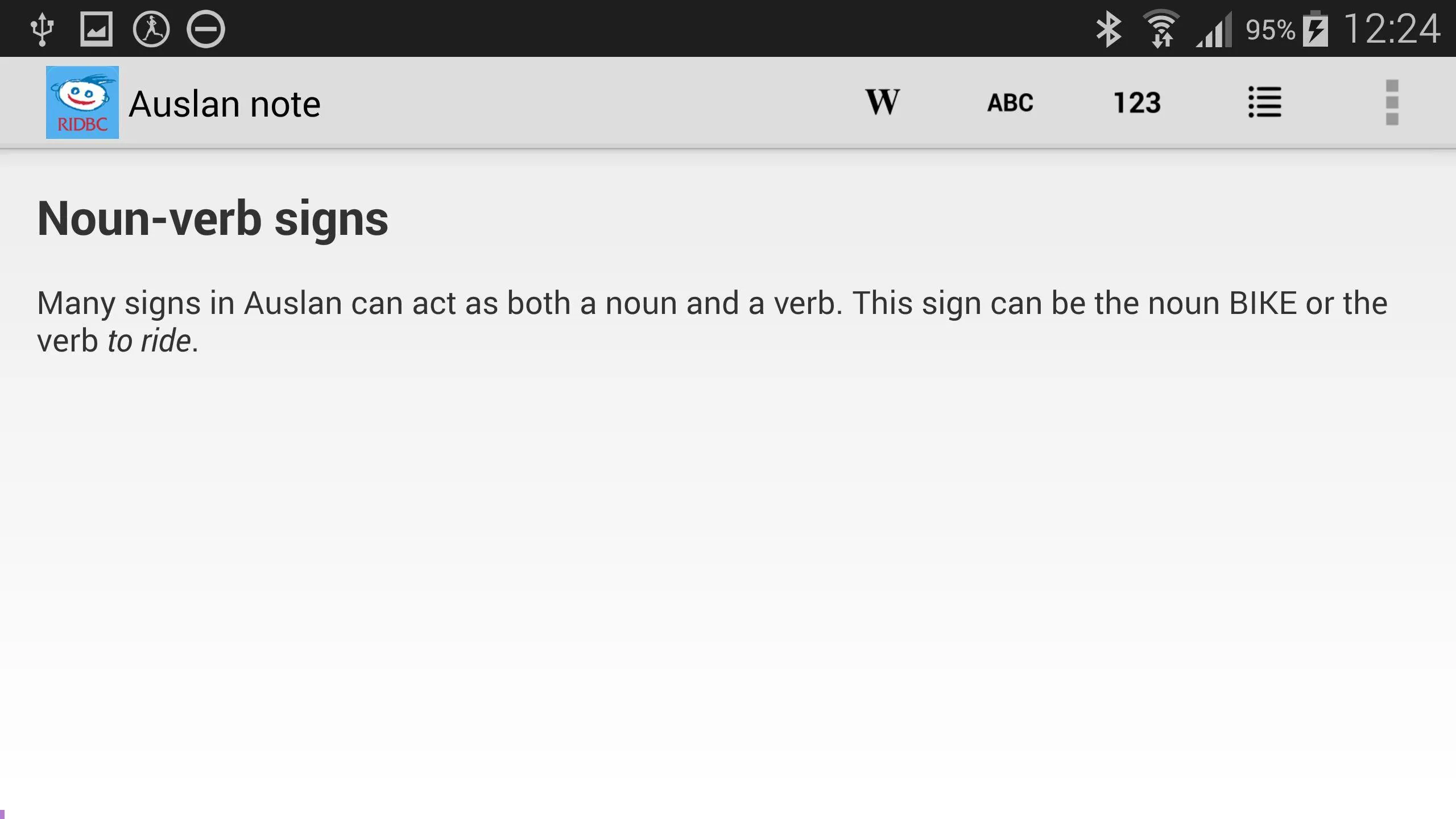 Auslan Tutor Key Signs | Indus Appstore | Screenshot